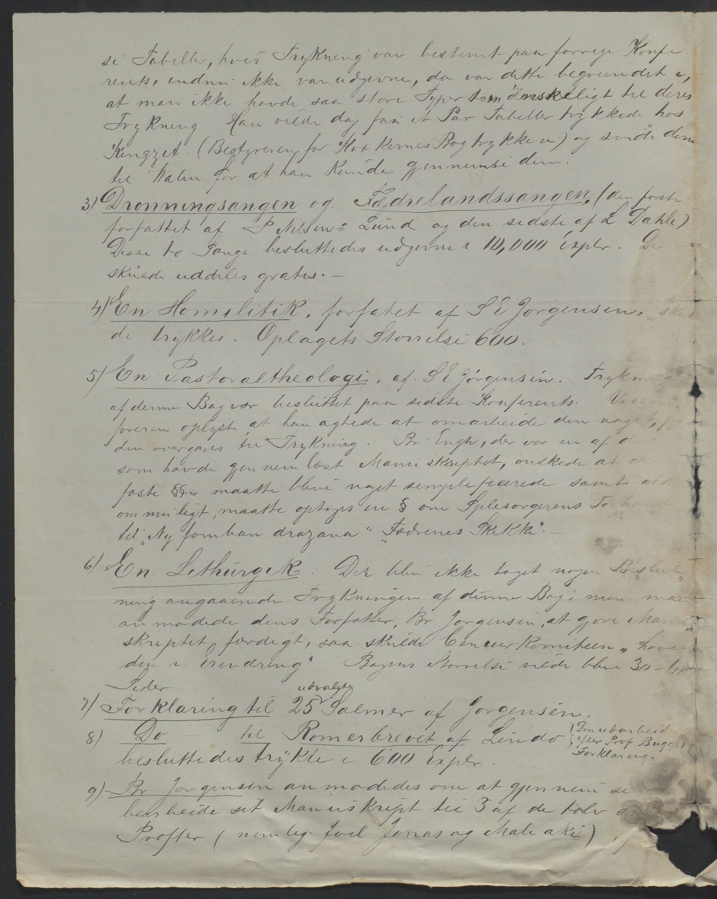 Det Norske Misjonsselskap - hovedadministrasjonen, VID/MA-A-1045/D/Da/Daa/L0036/0009: Konferansereferat og årsberetninger / Konferansereferat fra Madagaskar Innland., 1885