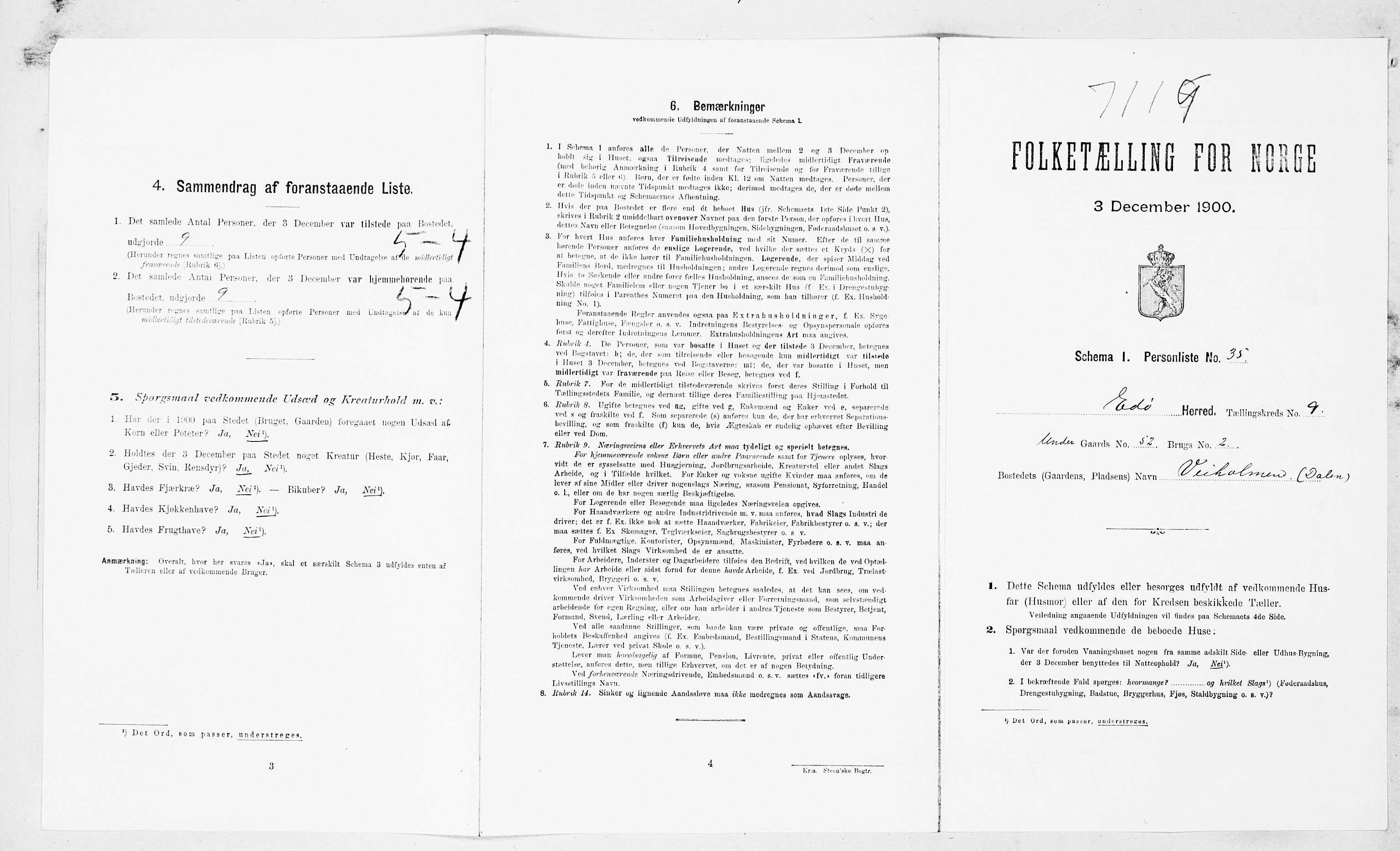 SAT, Folketelling 1900 for 1573 Edøy herred, 1900, s. 794
