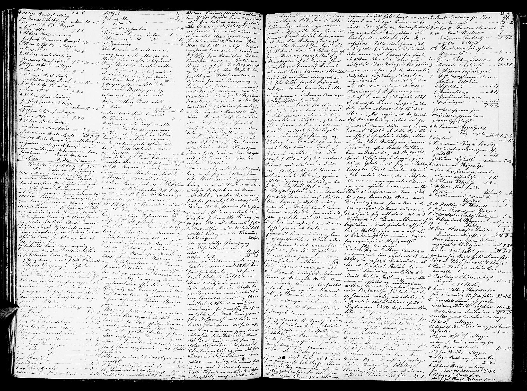 Romsdal sorenskriveri, AV/SAT-A-4149/1/3/3A/L0019: Skifteutlodnings Protokoll 5, 1844-1859, s. 98