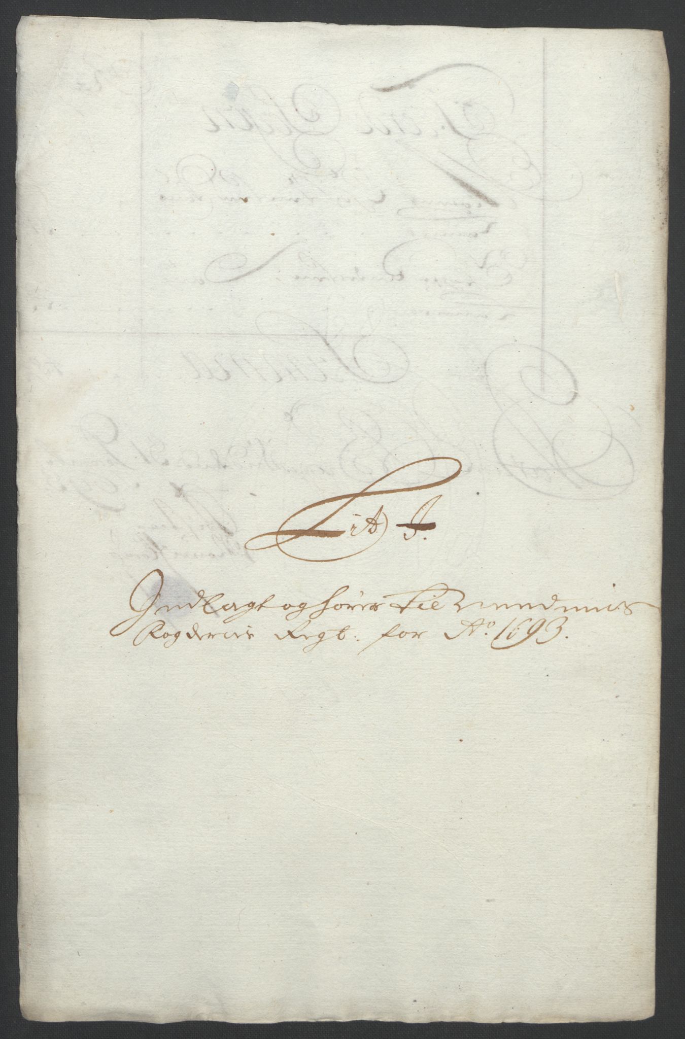 Rentekammeret inntil 1814, Reviderte regnskaper, Fogderegnskap, RA/EA-4092/R39/L2312: Fogderegnskap Nedenes, 1693-1695, s. 62