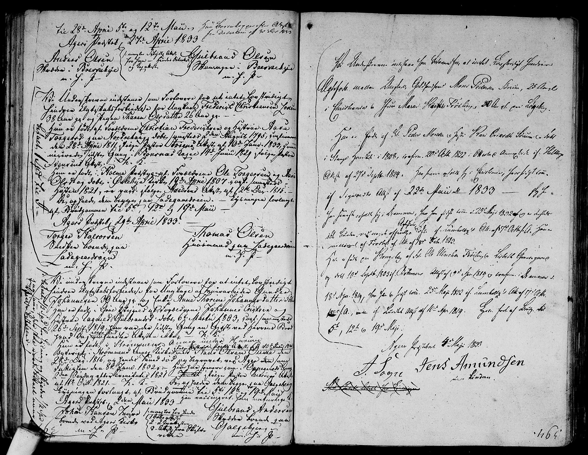 Aker prestekontor kirkebøker, AV/SAO-A-10861/F/L0014b: Ministerialbok nr. 14B, 1820-1834