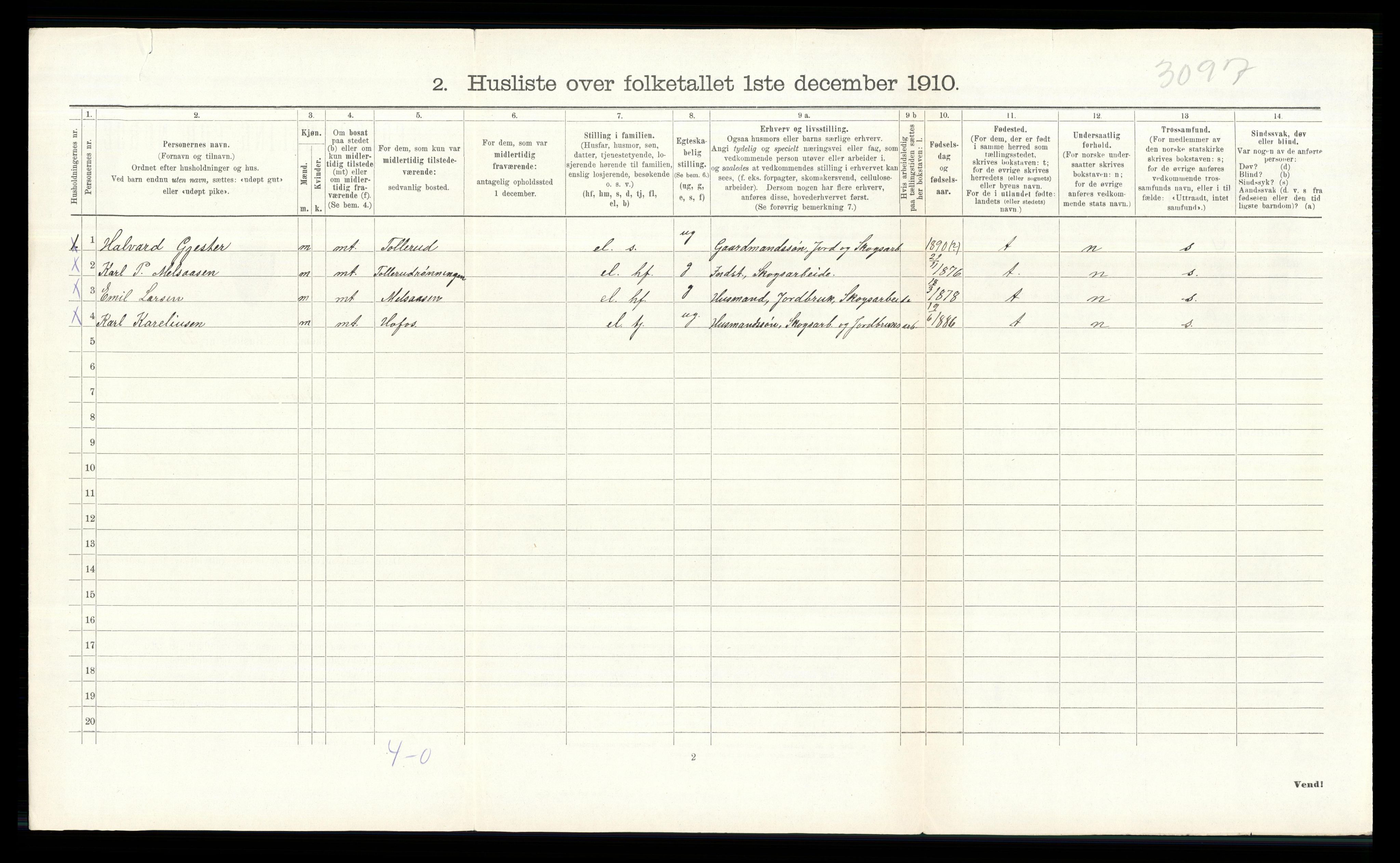 RA, Folketelling 1910 for 0422 Brandval herred, 1910, s. 1144