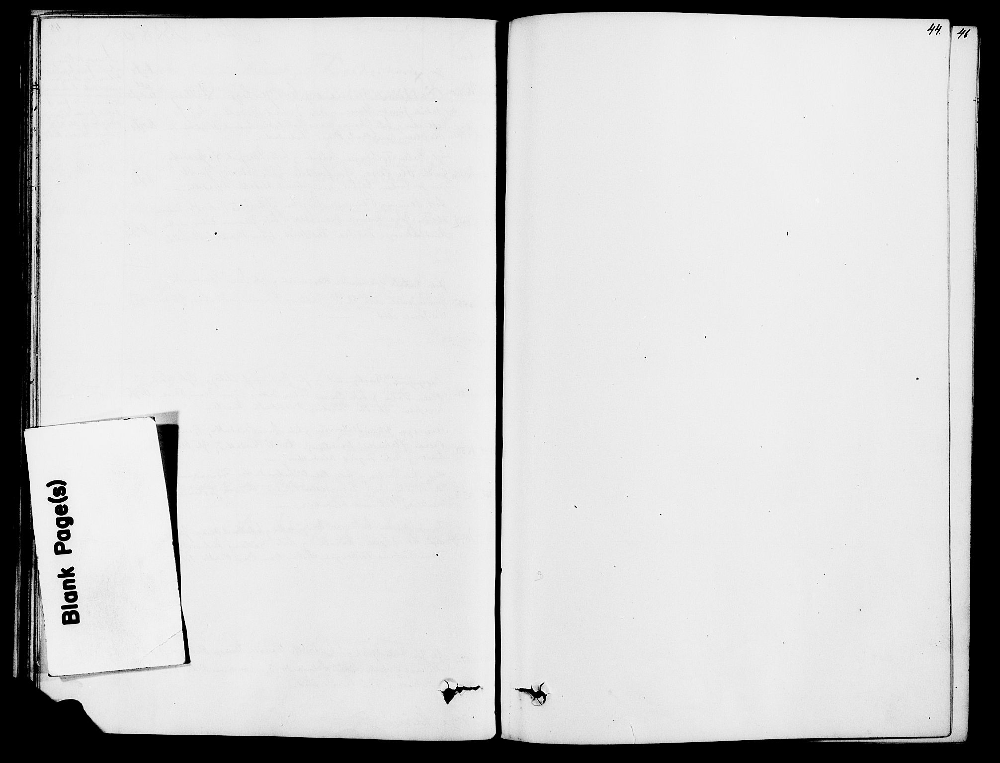 Rendalen prestekontor, SAH/PREST-054/H/Ha/Hab/L0002: Klokkerbok nr. 2, 1858-1880, s. 44
