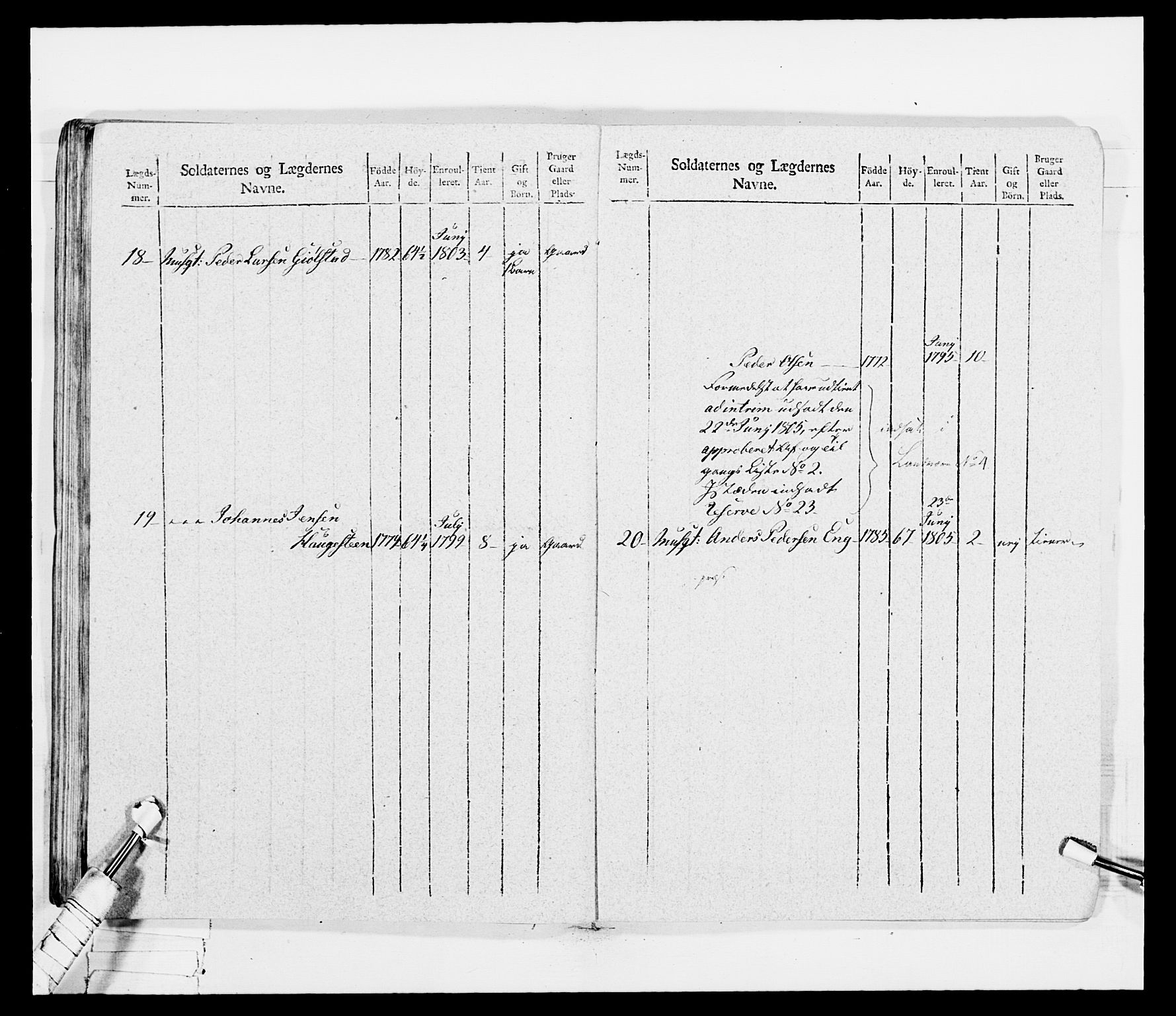 Generalitets- og kommissariatskollegiet, Det kongelige norske kommissariatskollegium, AV/RA-EA-5420/E/Eh/L0030a: Sønnafjelske gevorbne infanteriregiment, 1807, s. 102