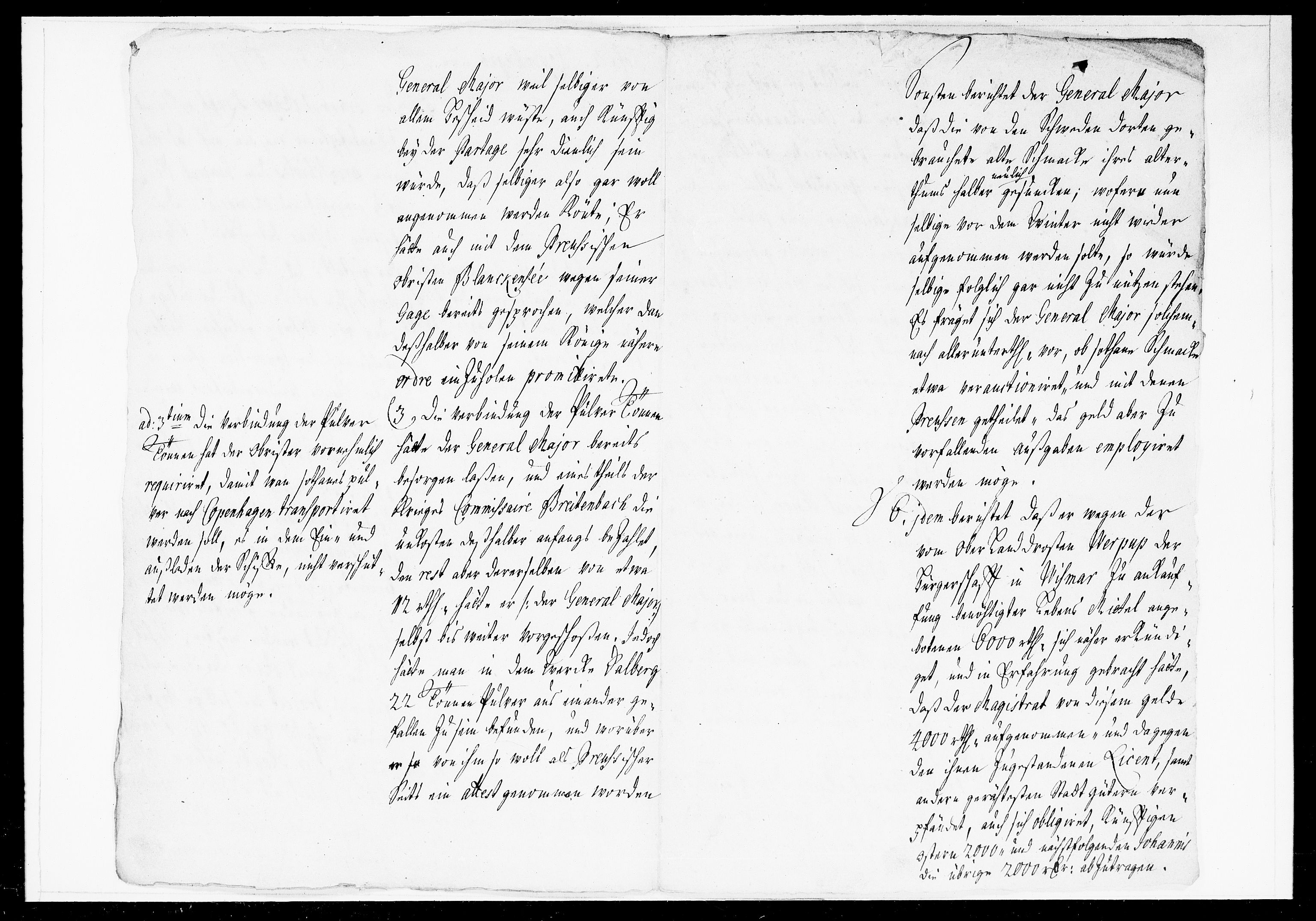 Krigskollegiet, Krigskancelliet, DRA/A-0006/-/1025-1036: Refererede sager, 1716, s. 1003