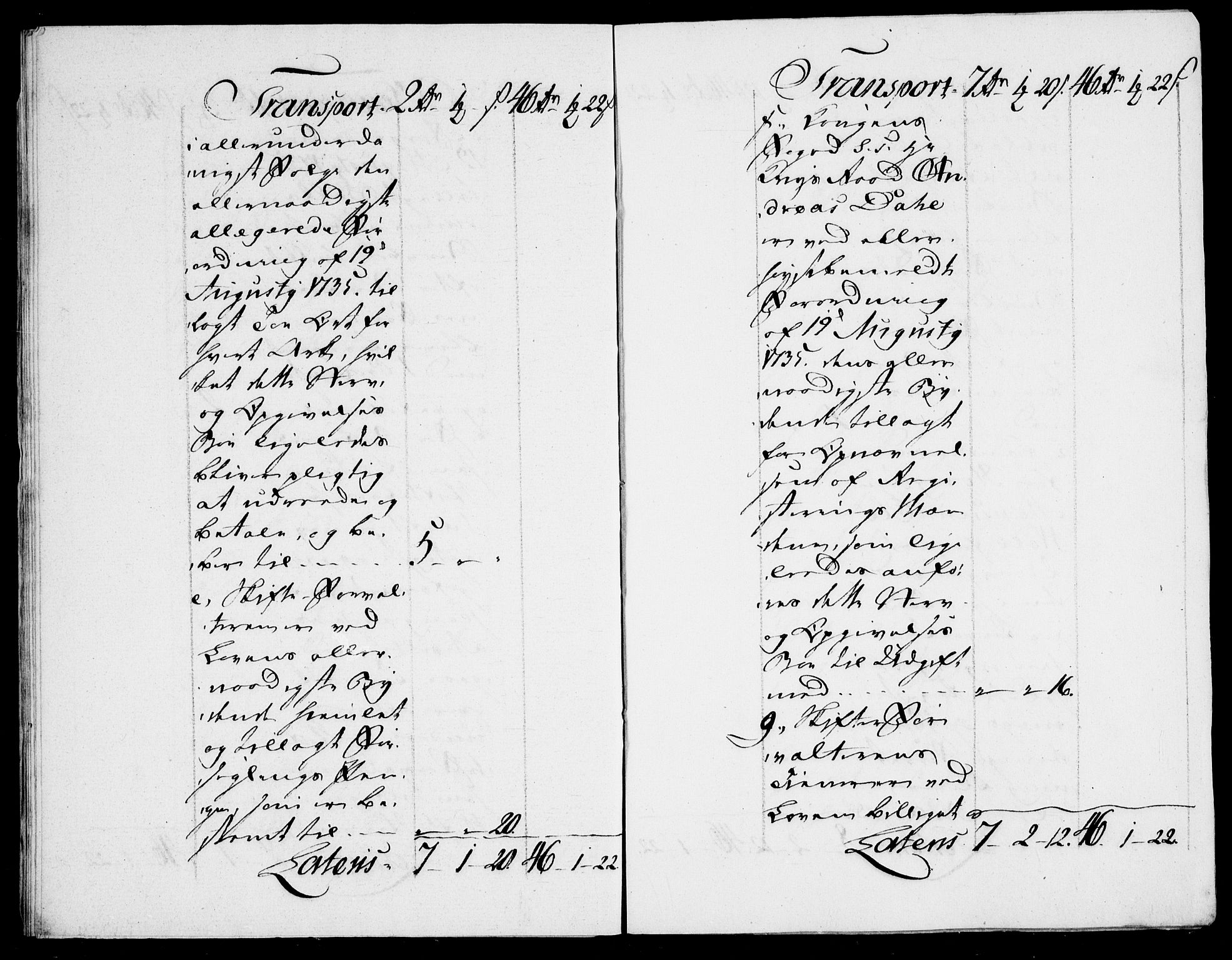 Danske Kanselli, Skapsaker, AV/RA-EA-4061/F/L0100: Skap 16, pakke 7 VI, 1770-1787, s. 257