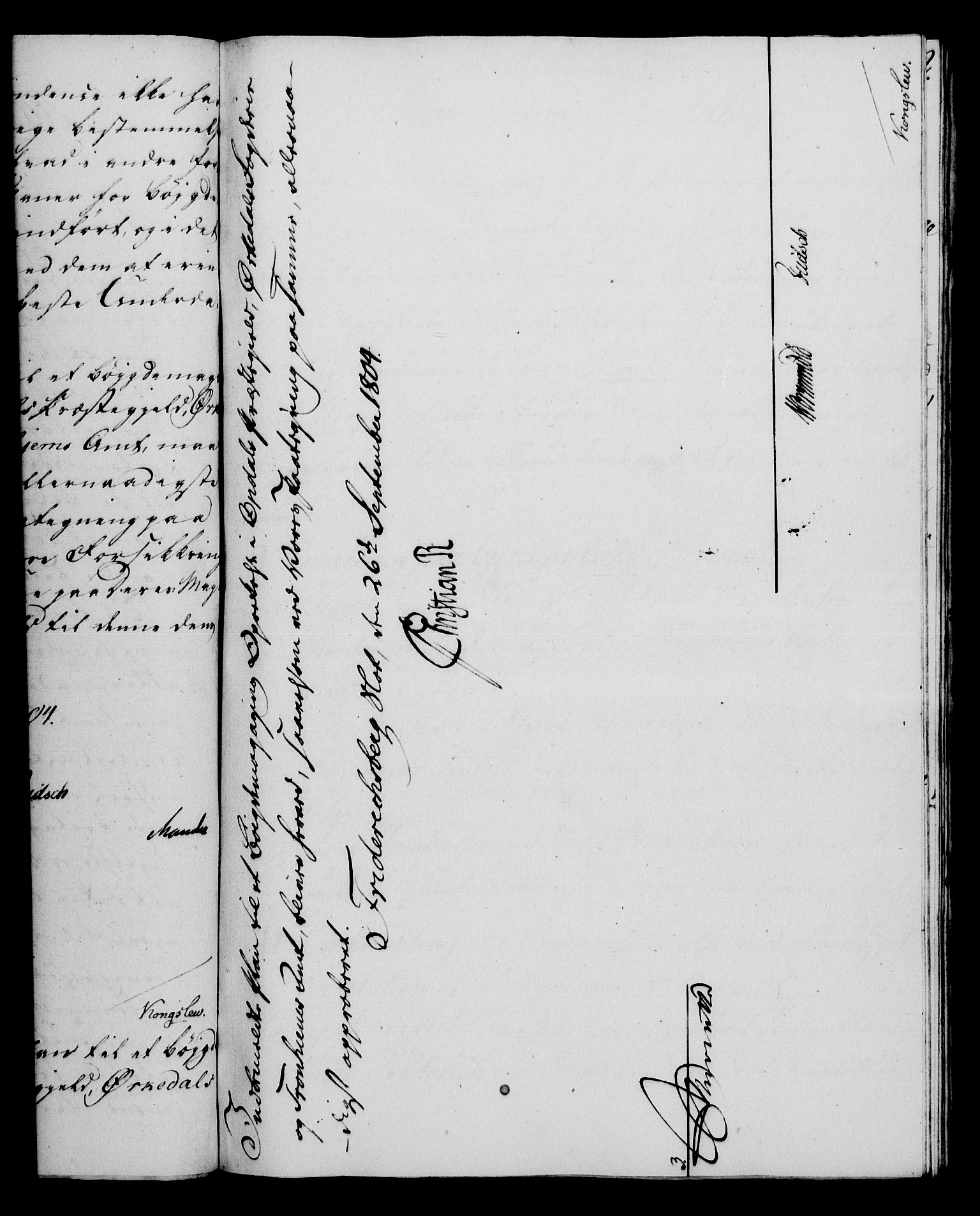 Rentekammeret, Kammerkanselliet, RA/EA-3111/G/Gf/Gfa/L0086: Norsk relasjons- og resolusjonsprotokoll (merket RK 52.86), 1804, s. 734