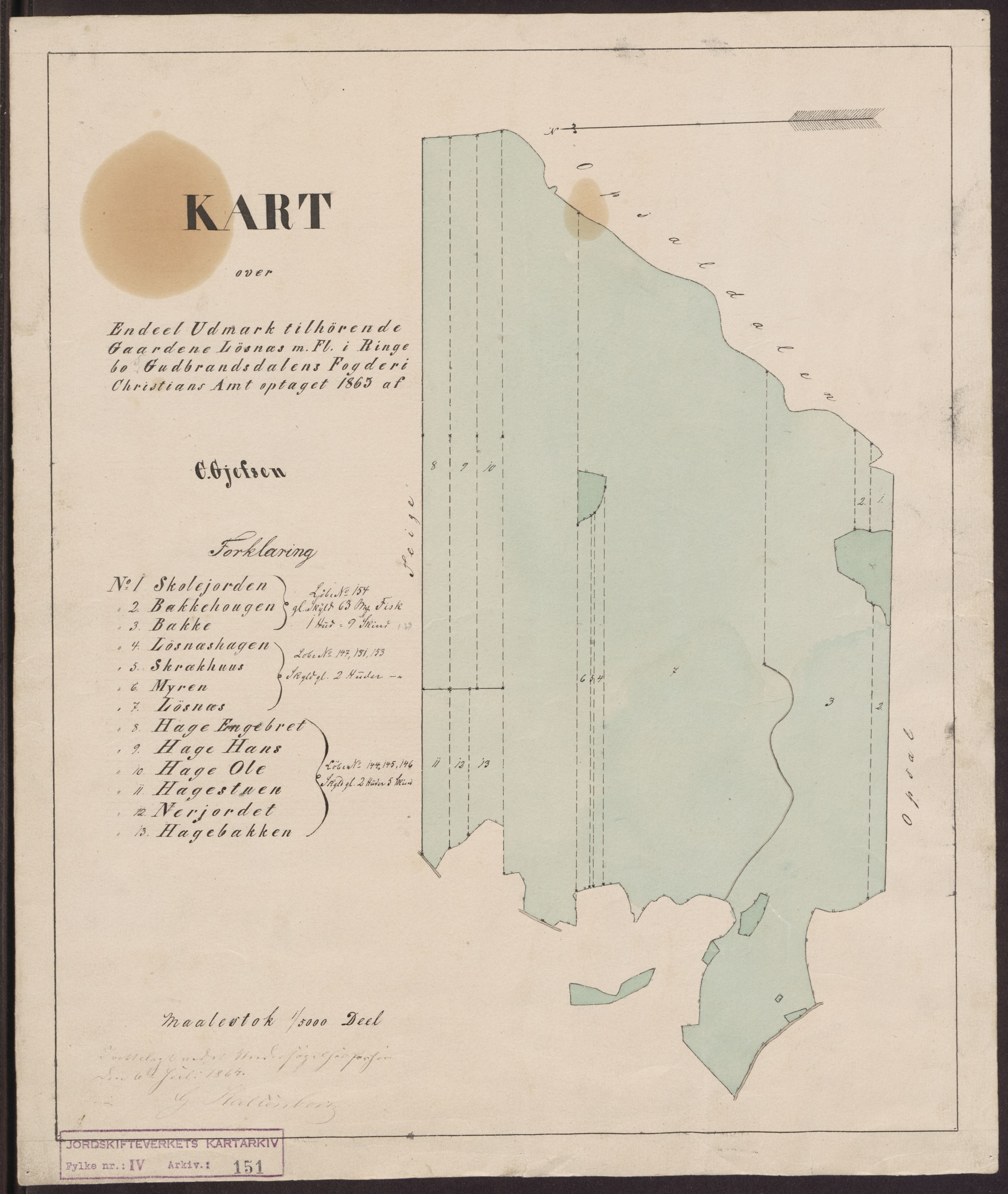 Jordskifteverkets kartarkiv, RA/S-3929/T, 1859-1988, s. 199