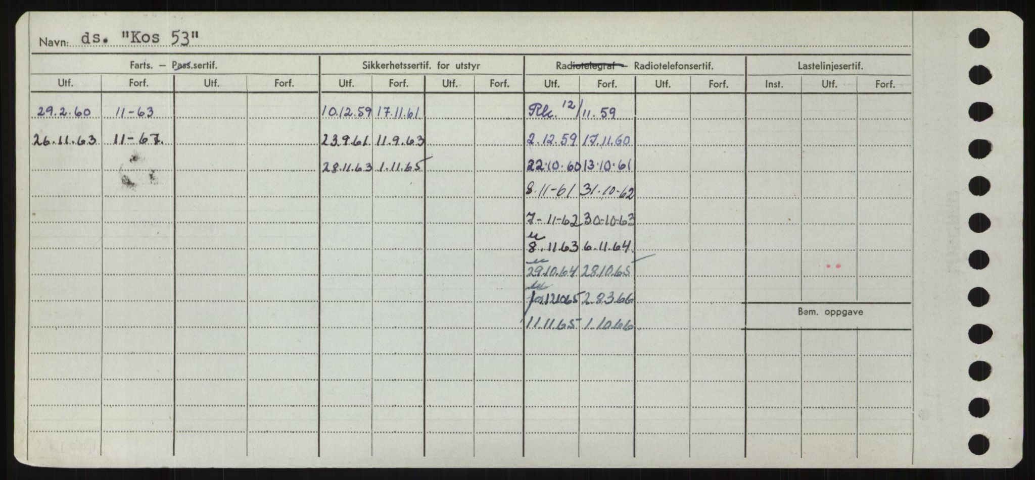 Sjøfartsdirektoratet med forløpere, Skipsmålingen, AV/RA-S-1627/H/Hd/L0021: Fartøy, Kor-Kår, s. 108