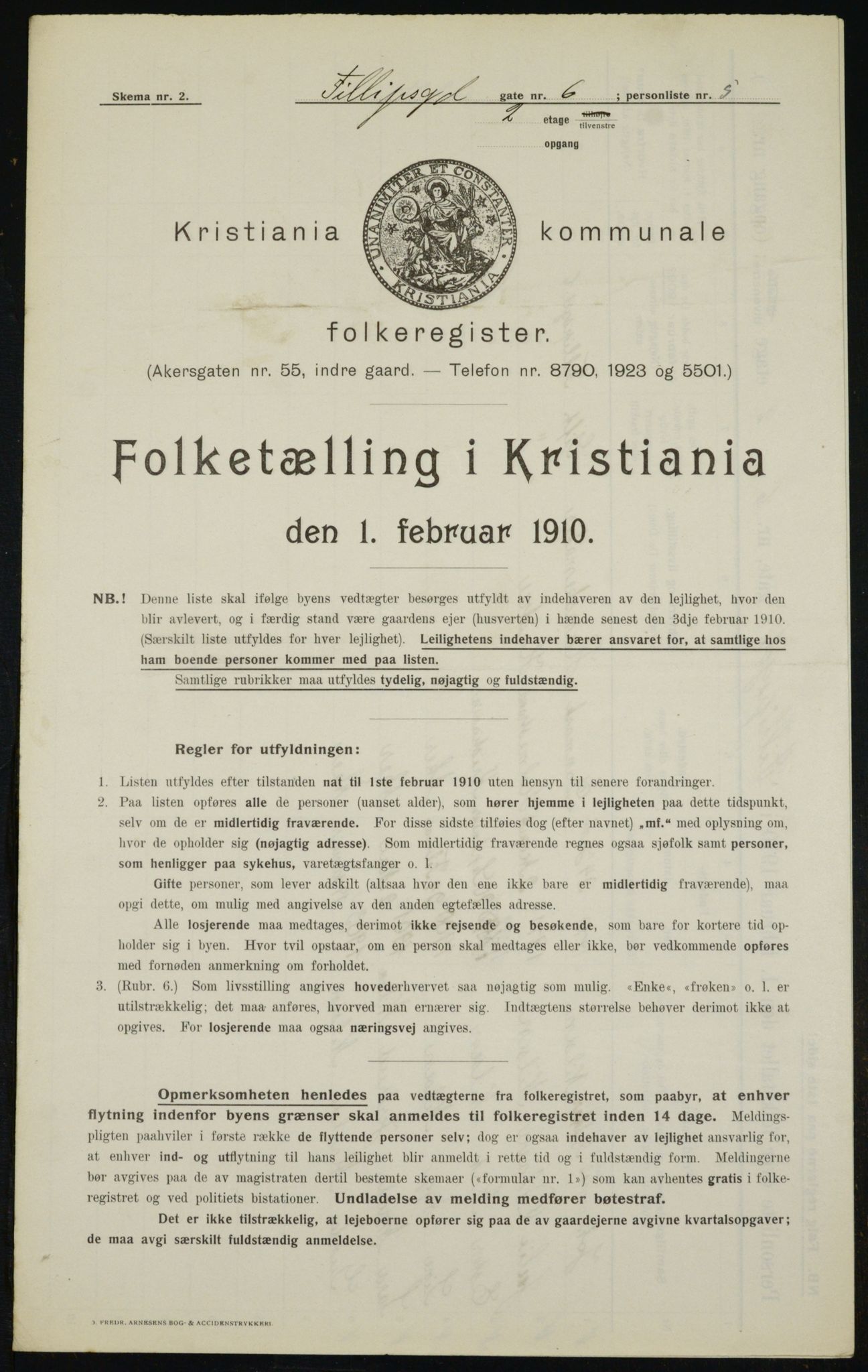 OBA, Kommunal folketelling 1.2.1910 for Kristiania, 1910, s. 22792