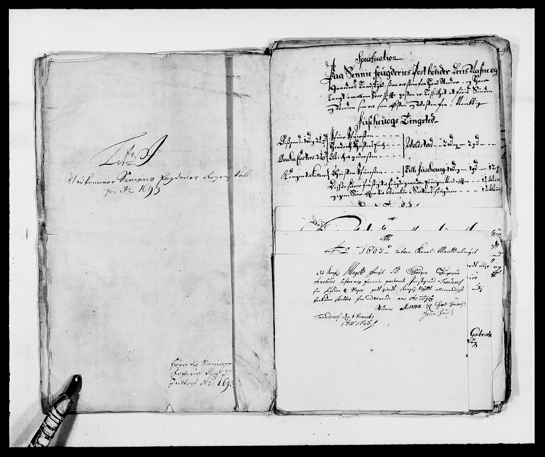 Rentekammeret inntil 1814, Reviderte regnskaper, Fogderegnskap, RA/EA-4092/R68/L4752: Fogderegnskap Senja og Troms, 1691-1693, s. 415