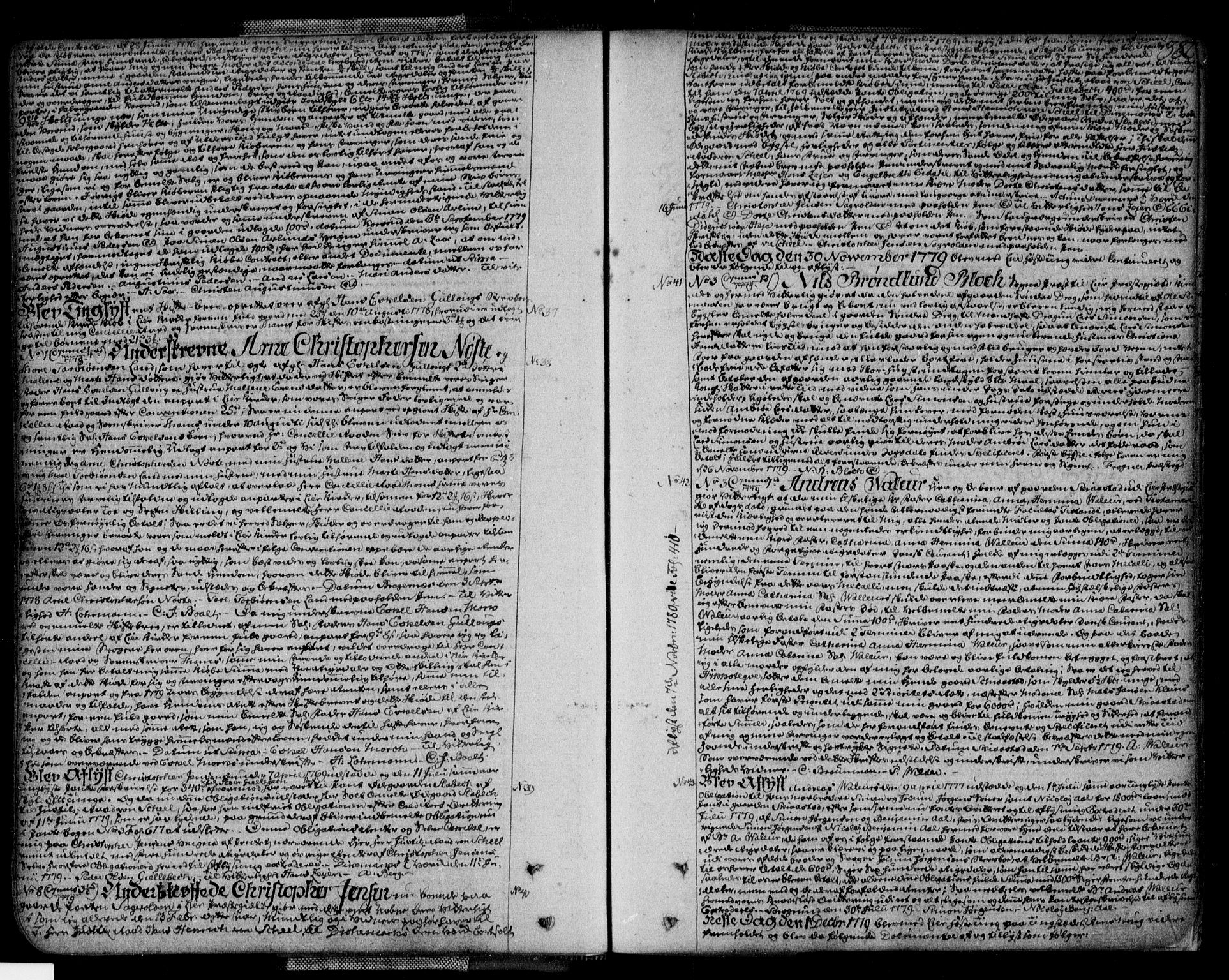 Lier, Røyken og Hurum sorenskriveri, AV/SAKO-A-89/G/Ga/Gaa/L0004b: Pantebok nr. IVb, 1779-1788, s. 382
