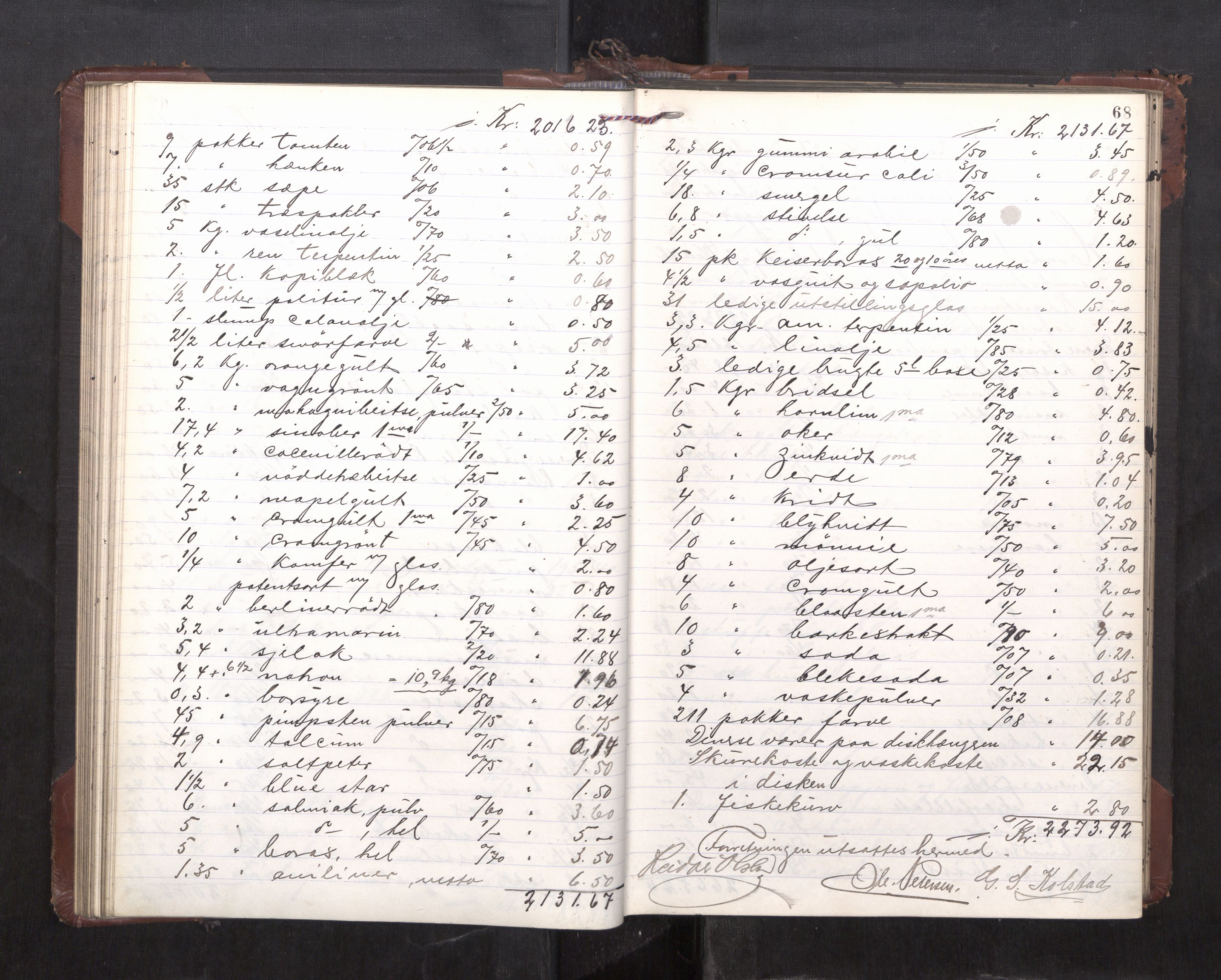 Trondheim byfogd, AV/SAT-A-0003/1/3/3C/L0036: Skifteregistreringsprotokoll - 14/4-24/9. (u/ register), 1915-1918, s. 68
