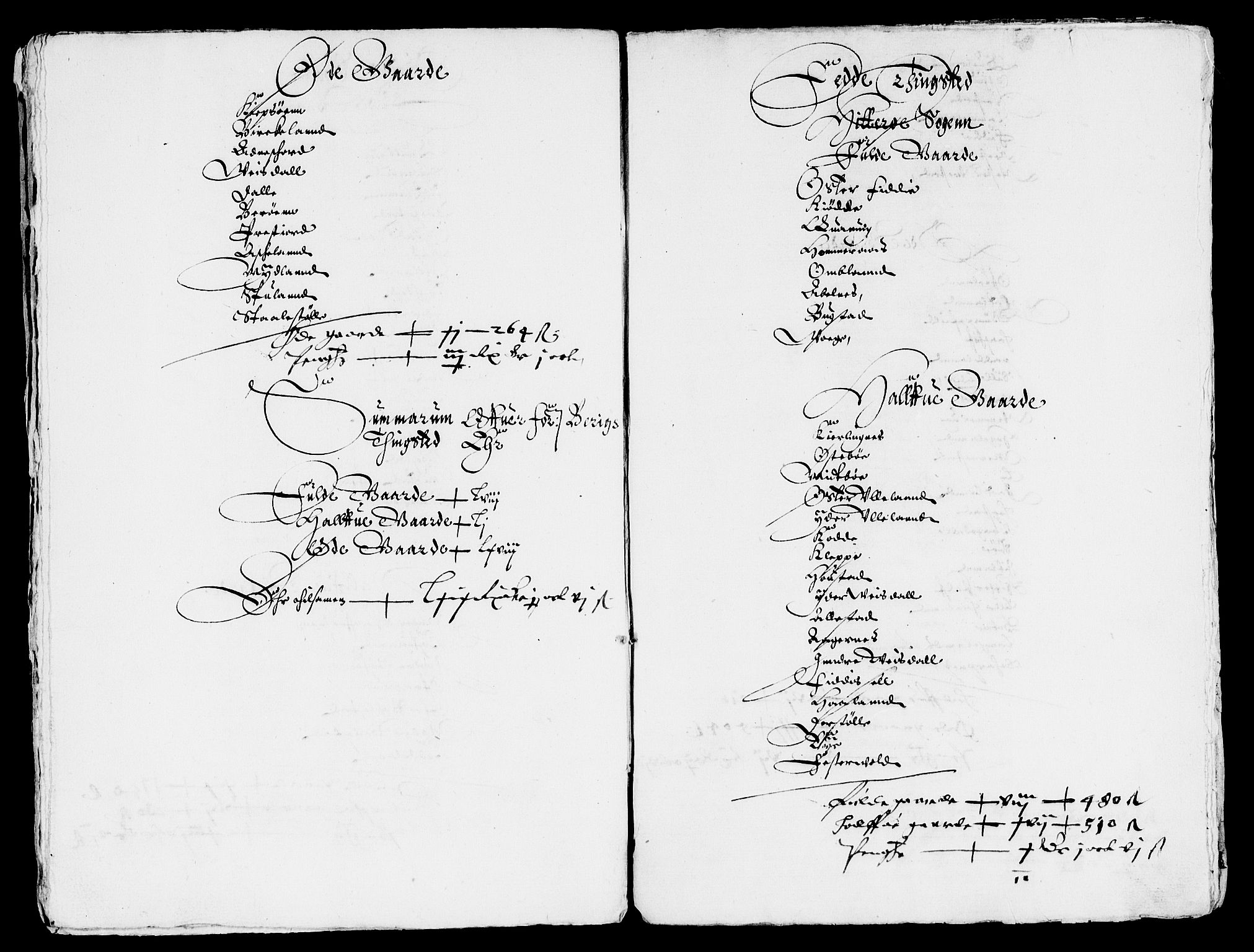 Rentekammeret inntil 1814, Reviderte regnskaper, Lensregnskaper, AV/RA-EA-5023/R/Rb/Rbr/L0011: Lista len, 1636-1639