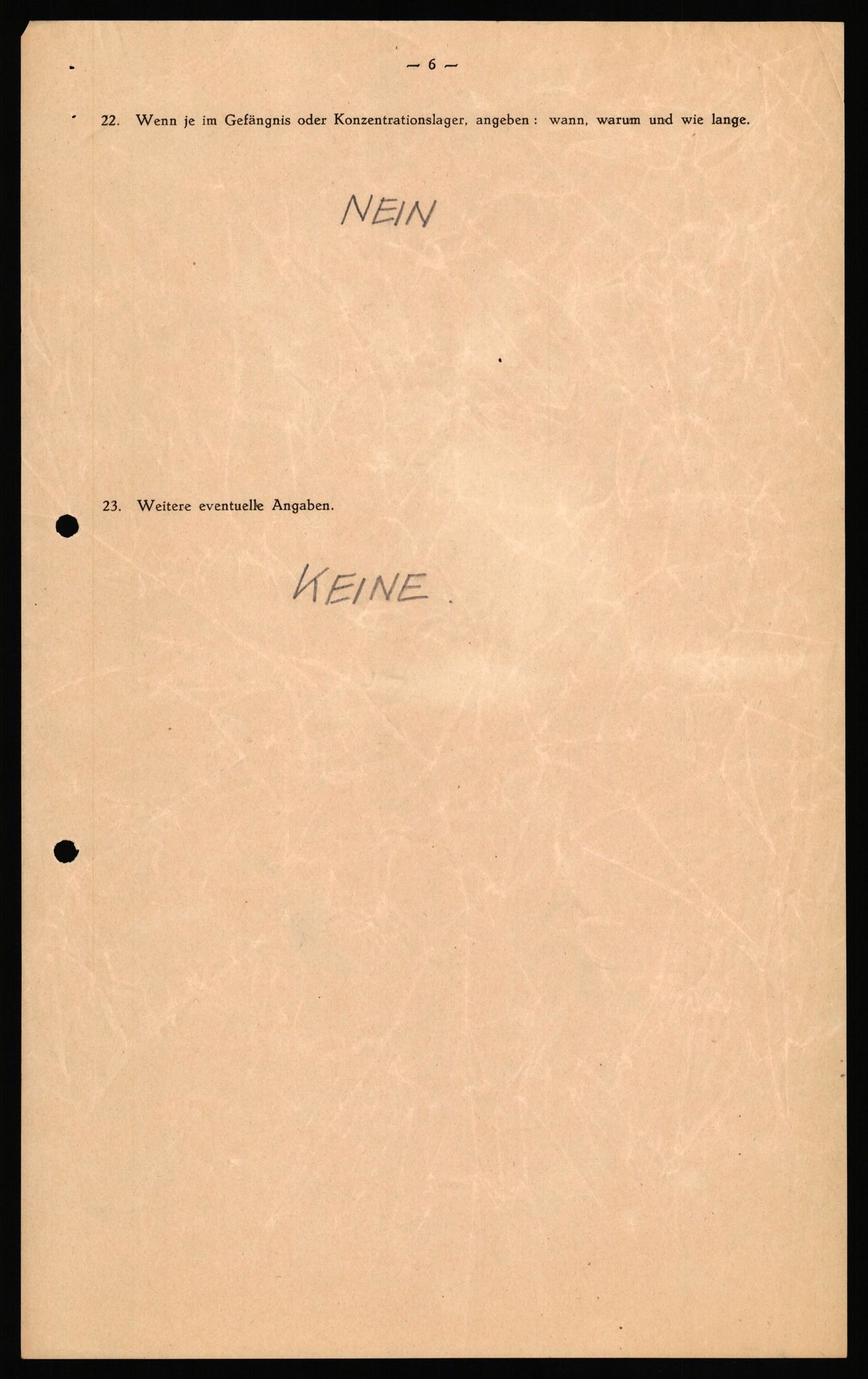 Forsvaret, Forsvarets overkommando II, AV/RA-RAFA-3915/D/Db/L0041: CI Questionaires.  Diverse nasjonaliteter., 1945-1946, s. 70