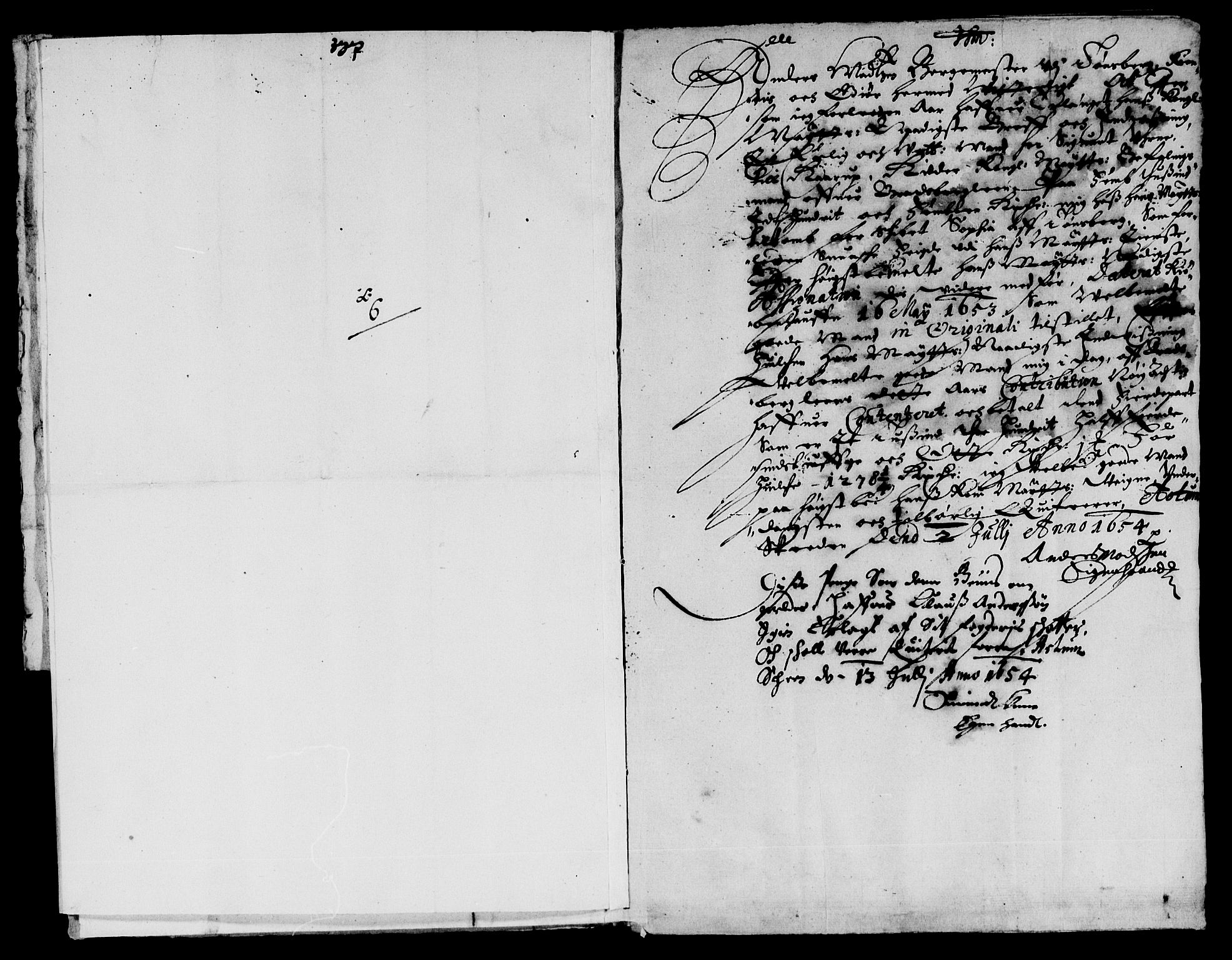 Rentekammeret inntil 1814, Reviderte regnskaper, Lensregnskaper, AV/RA-EA-5023/R/Rb/Rbp/L0040: Bratsberg len, 1653-1655