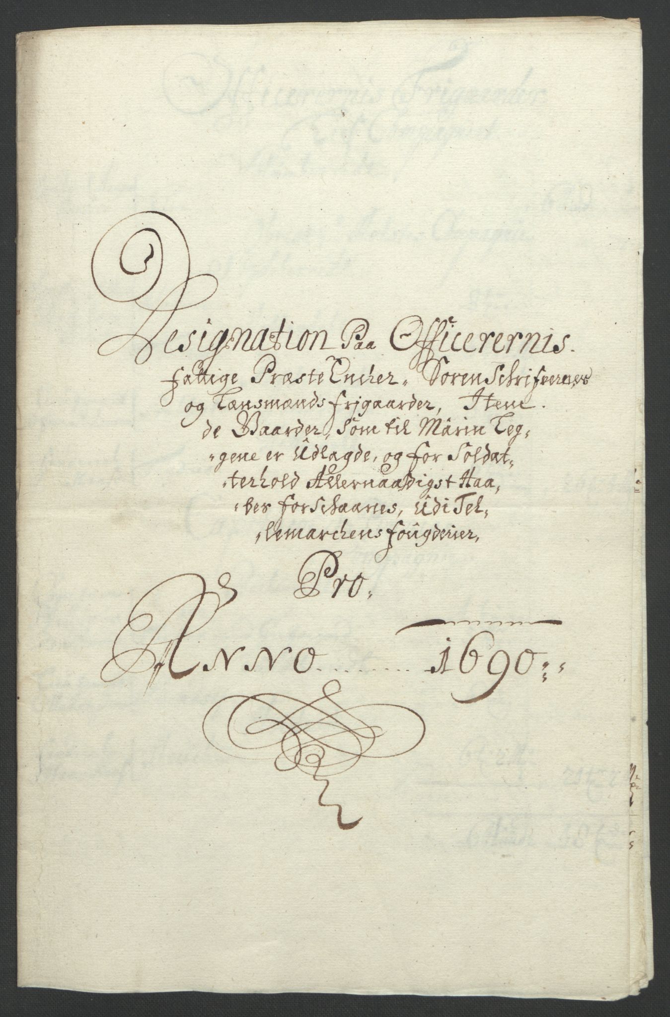 Rentekammeret inntil 1814, Reviderte regnskaper, Fogderegnskap, AV/RA-EA-4092/R35/L2091: Fogderegnskap Øvre og Nedre Telemark, 1690-1693, s. 67