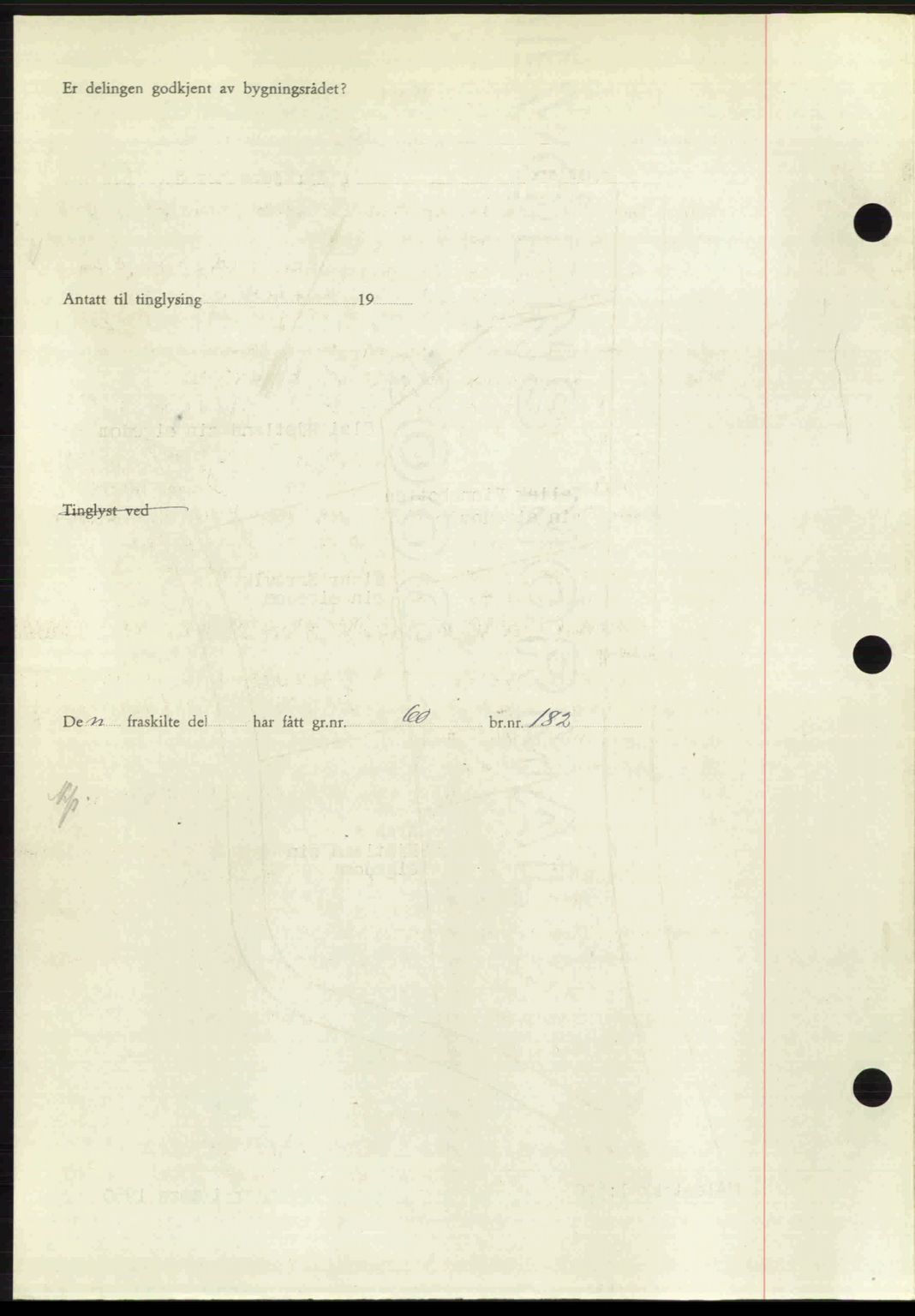 Ytre Sogn tingrett, SAB/A-2601/1/G/Gbb/L0009: Pantebok nr. A6 - A7 (B4), 1950-1950, Dagboknr: 921/1950