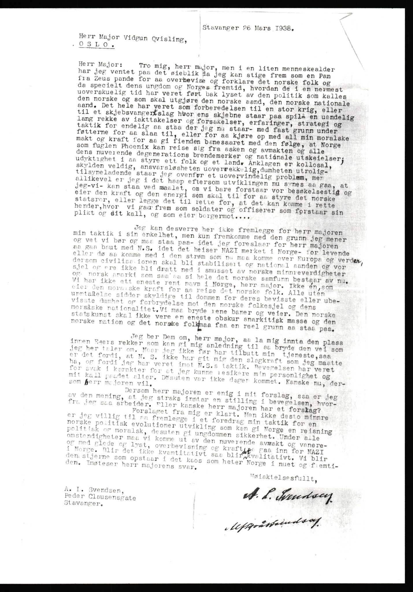 Quisling, Vidkun, AV/RA-PA-0750/G/Gf/L0001: Brev mv. til Vidkun Quisling, 1930-1938, s. 304