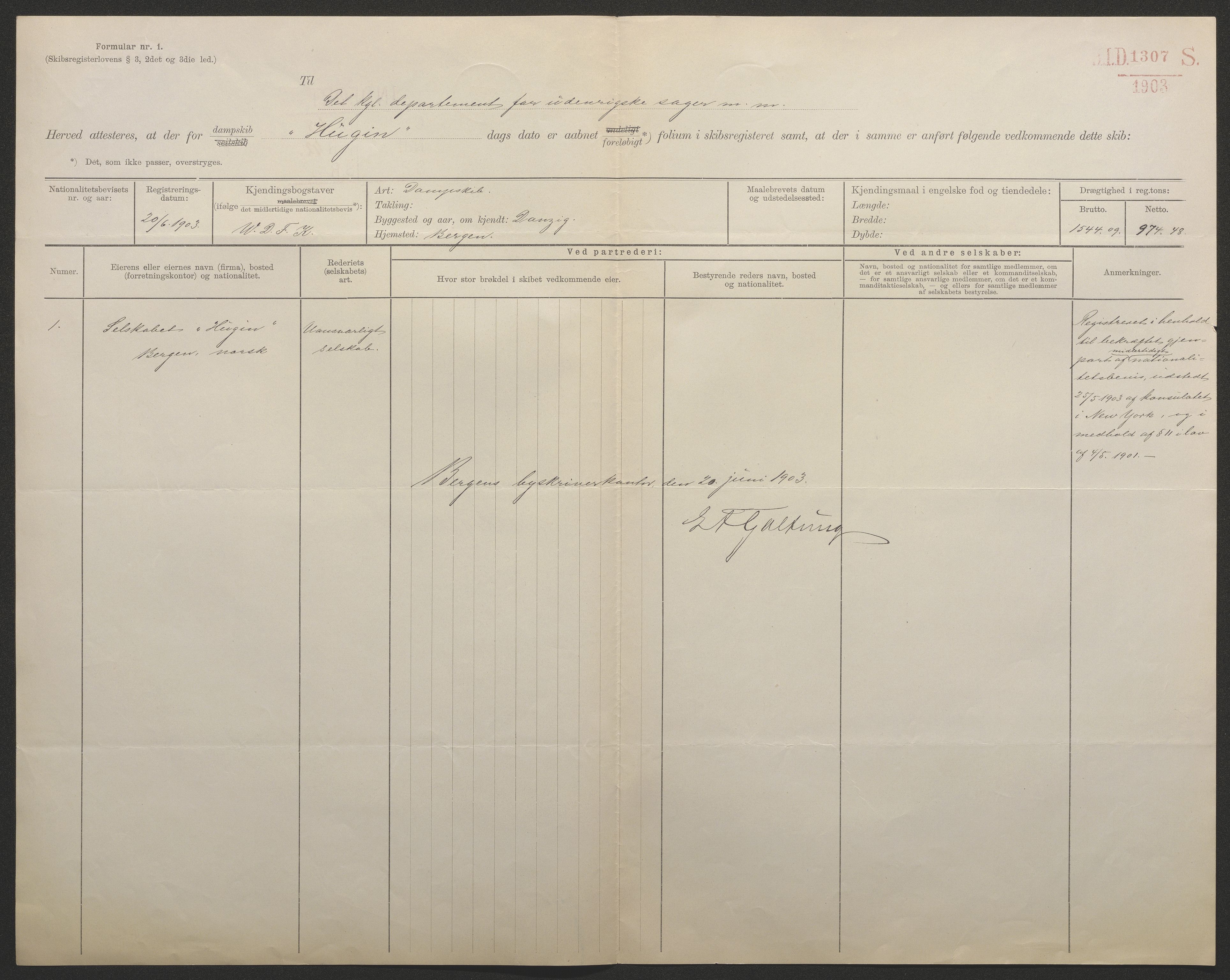 Sjøfartsdirektoratet med forløpere, skipsmapper slettede skip, RA/S-4998/F/Fa/L0519: --, 1850-1922, s. 628