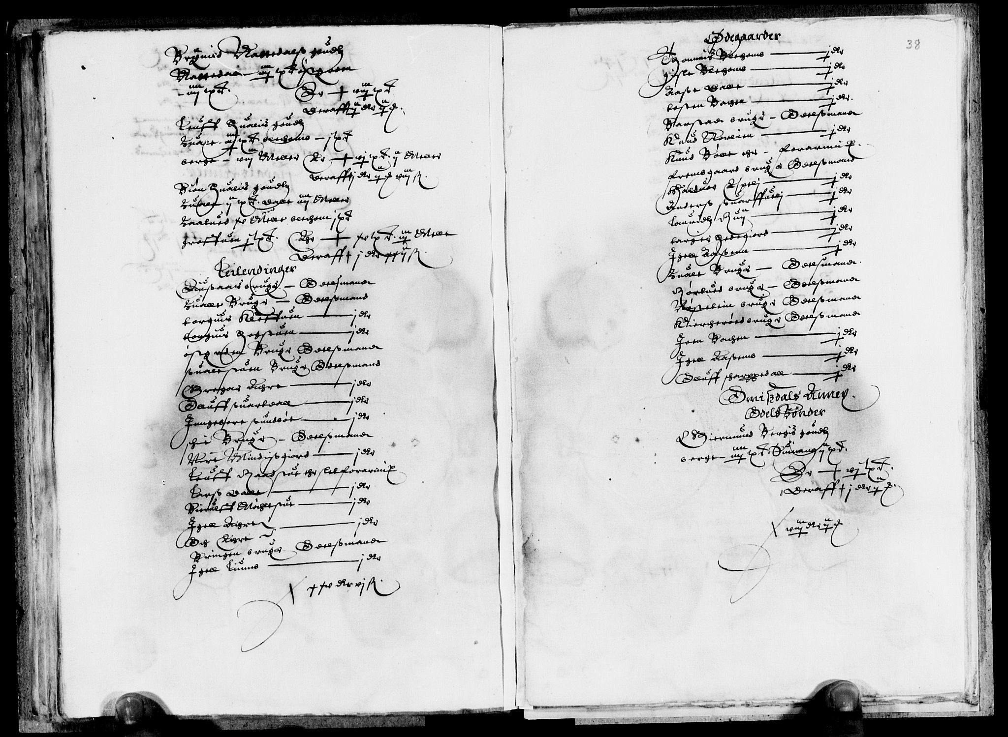 Rentekammeret inntil 1814, Reviderte regnskaper, Lensregnskaper, AV/RA-EA-5023/R/Rb/Rbp/L0017: Bratsberg len, 1633-1635