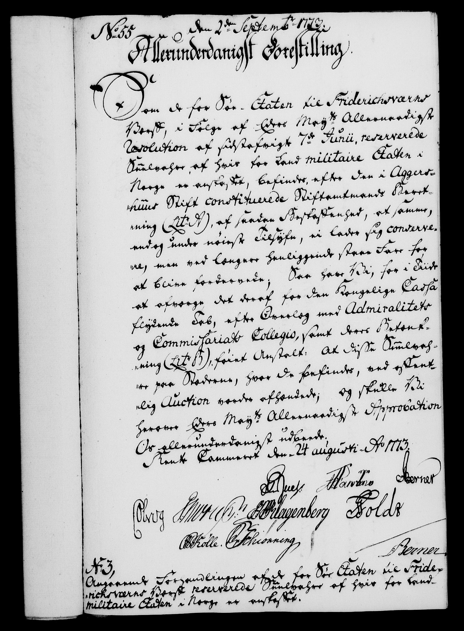 Rentekammeret, Kammerkanselliet, AV/RA-EA-3111/G/Gf/Gfa/L0055: Norsk relasjons- og resolusjonsprotokoll (merket RK 52.55), 1773, s. 212