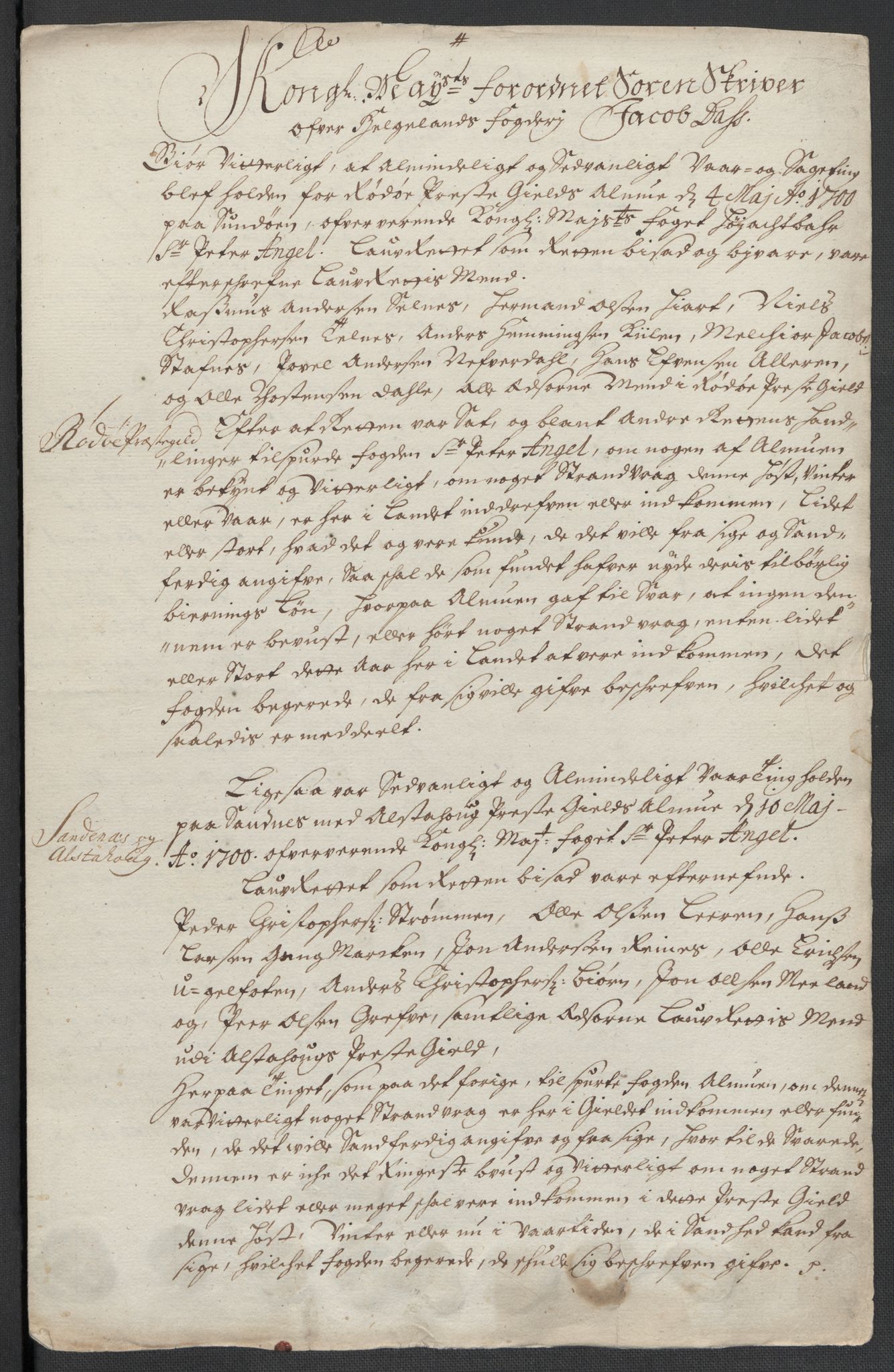 Rentekammeret inntil 1814, Reviderte regnskaper, Fogderegnskap, AV/RA-EA-4092/R65/L4508: Fogderegnskap Helgeland, 1702-1705, s. 509