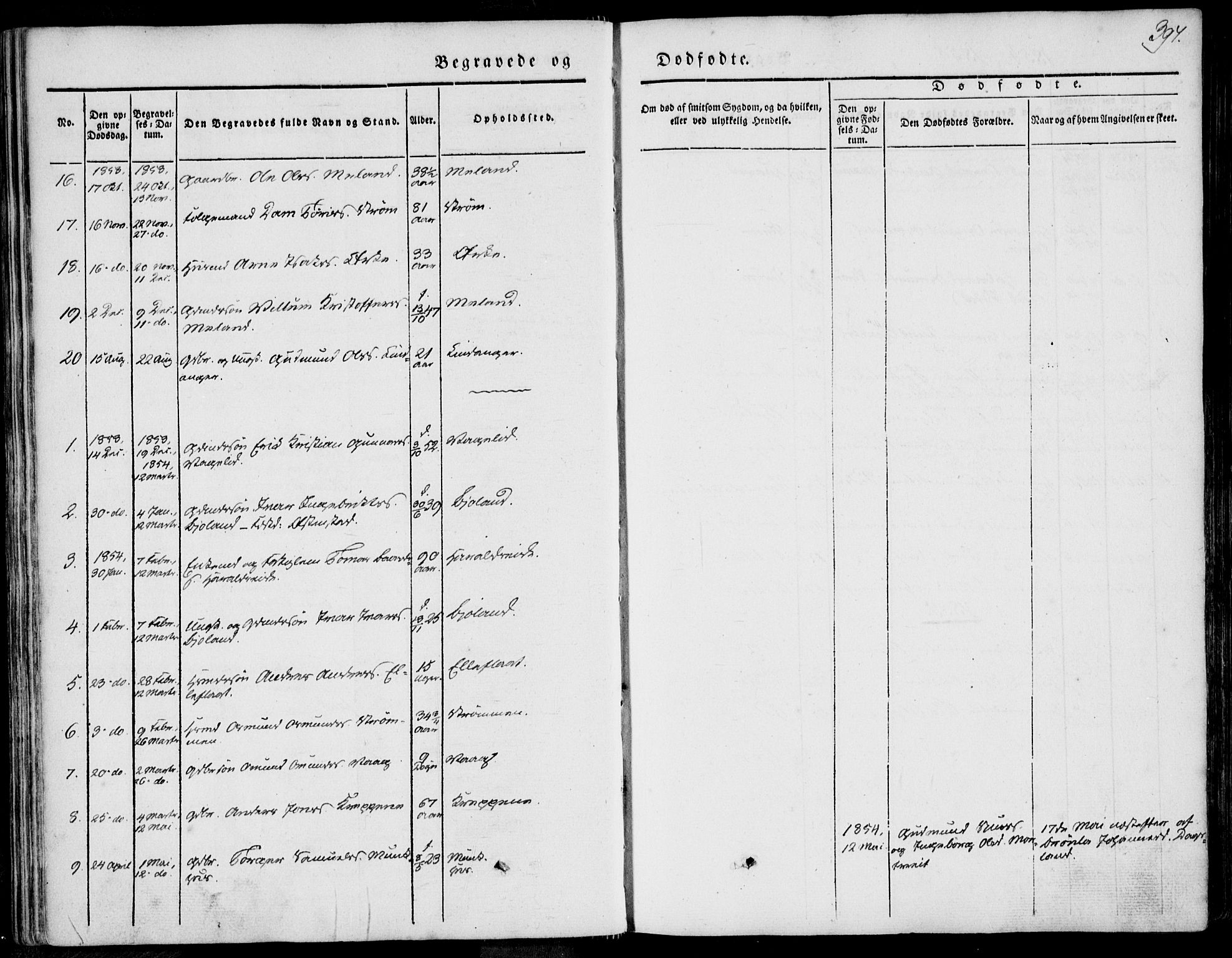 Skjold sokneprestkontor, SAST/A-101847/H/Ha/Haa/L0006: Ministerialbok nr. A 6.2, 1835-1858, s. 397