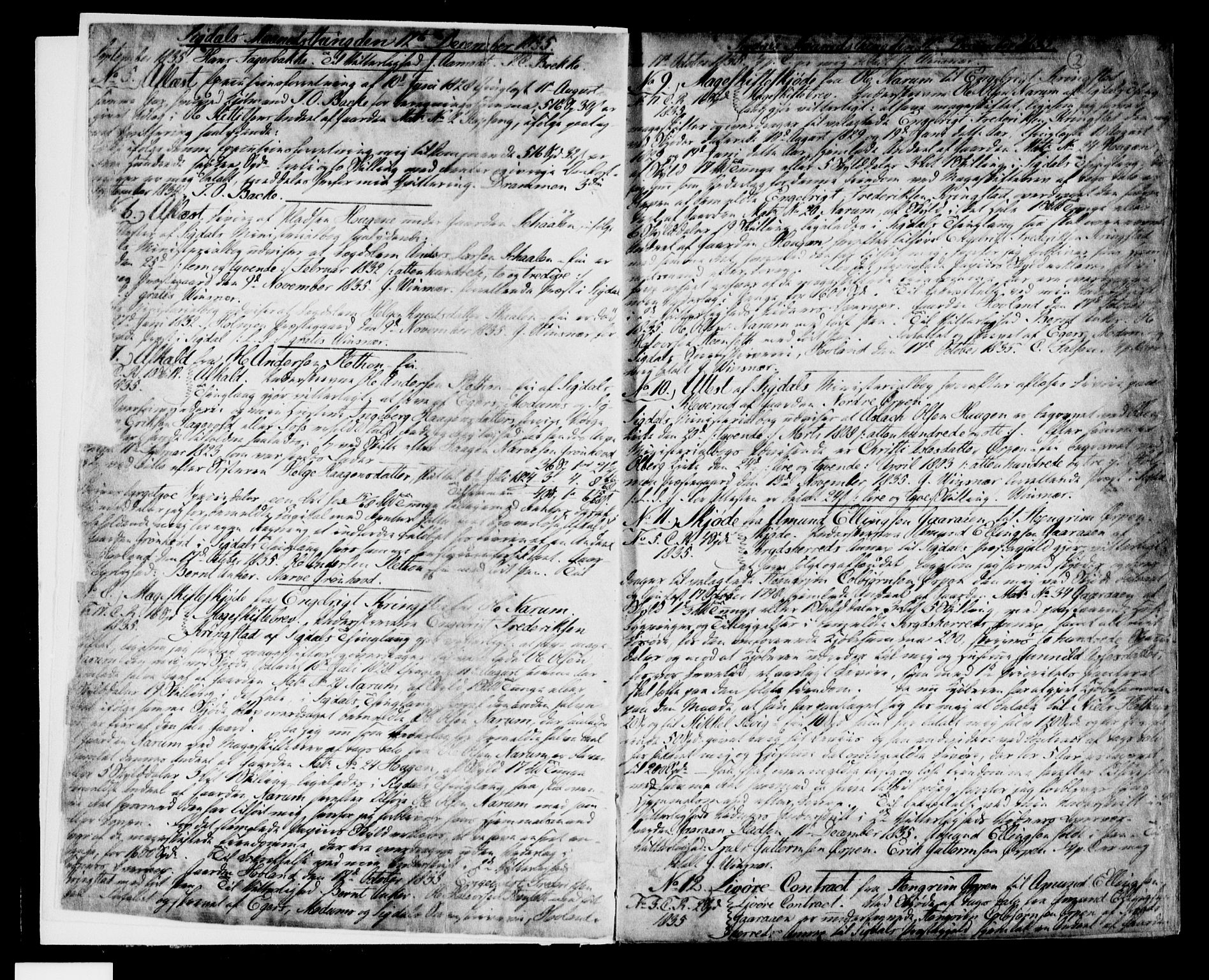 Eiker, Modum og Sigdal sorenskriveri, SAKO/A-123/G/Ga/Gaa/L0010a: Pantebok nr. I 10a, 1835-1838, s. 2