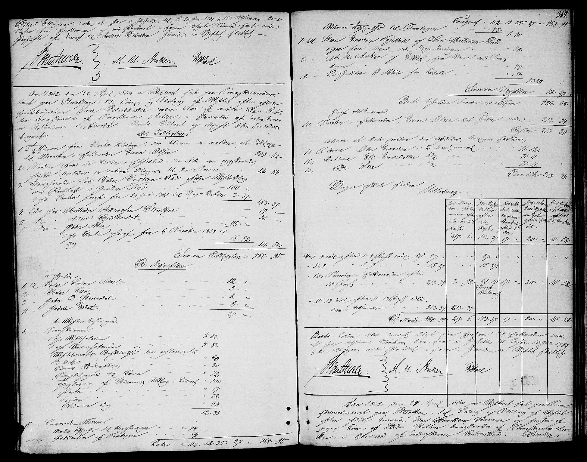 Inderøy sorenskriveri, SAT/A-4147/1/3/3A/L0026: Skifteslutningsprotokoll 1, 1851-1863, s. 367