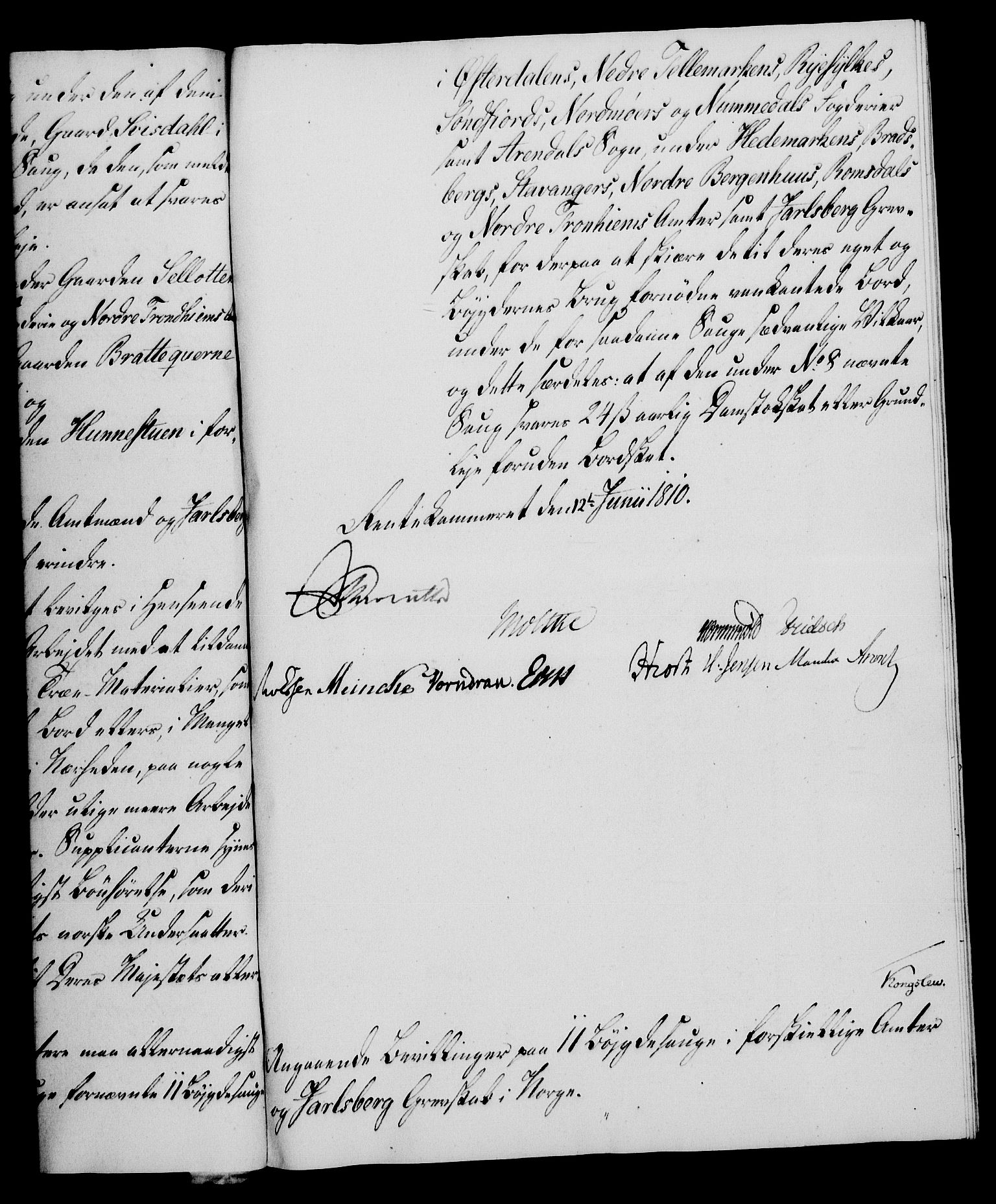 Rentekammeret, Kammerkanselliet, RA/EA-3111/G/Gf/Gfa/L0092: Norsk relasjons- og resolusjonsprotokoll (merket RK 52.92), 1810, s. 321