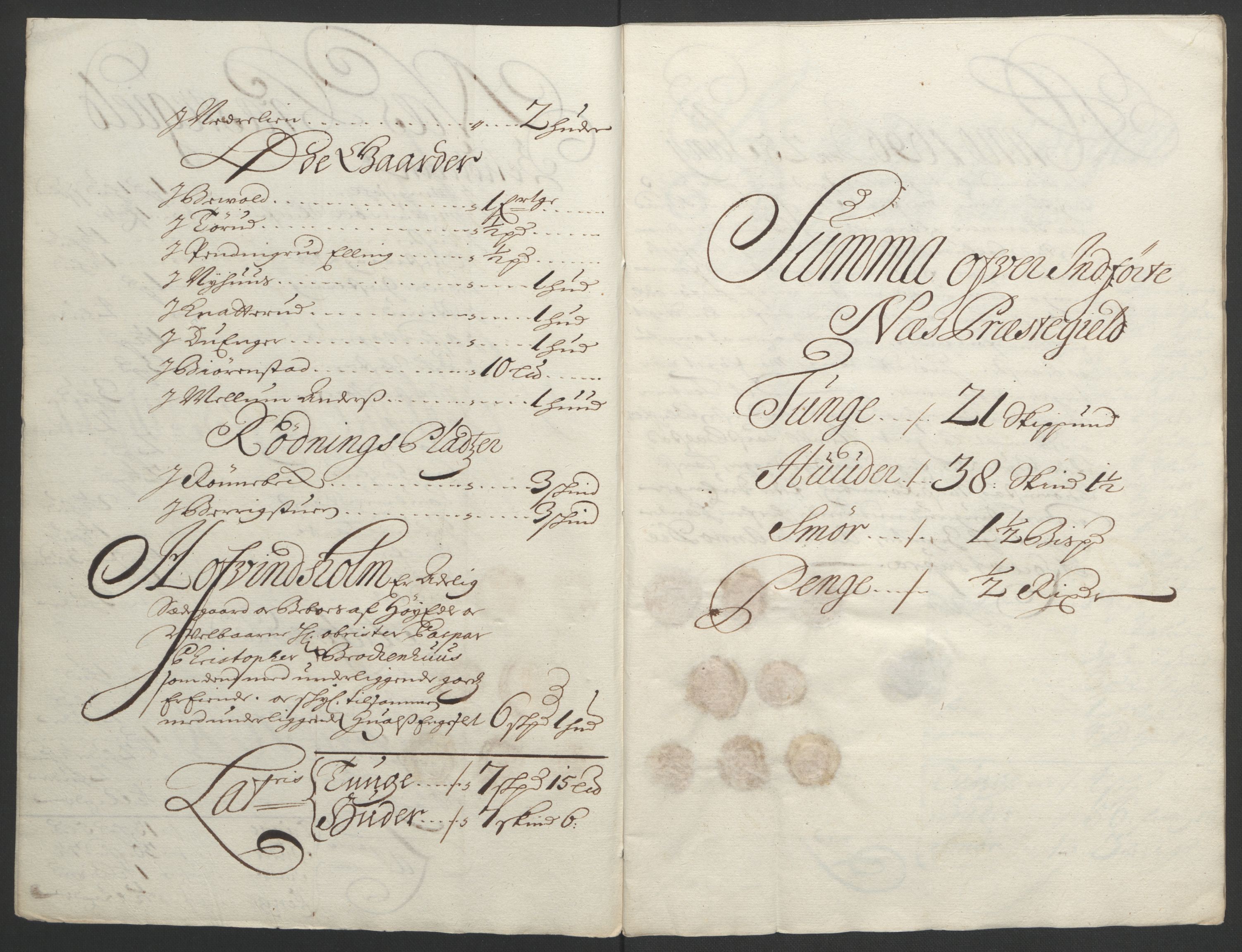 Rentekammeret inntil 1814, Reviderte regnskaper, Fogderegnskap, RA/EA-4092/R16/L1036: Fogderegnskap Hedmark, 1695-1696, s. 406