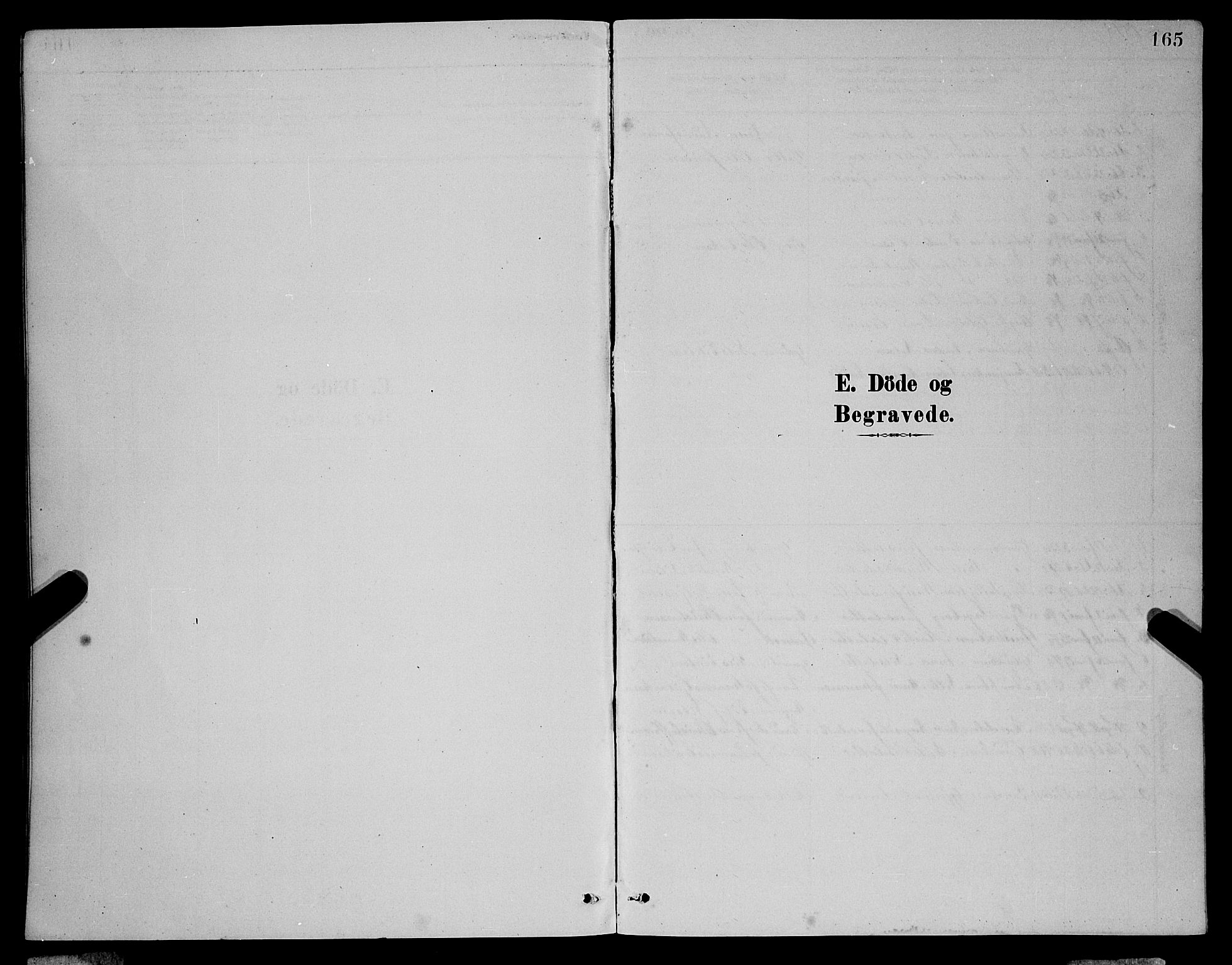 Vik sokneprestembete, SAB/A-81501: Klokkerbok nr. A 3, 1878-1894, s. 165
