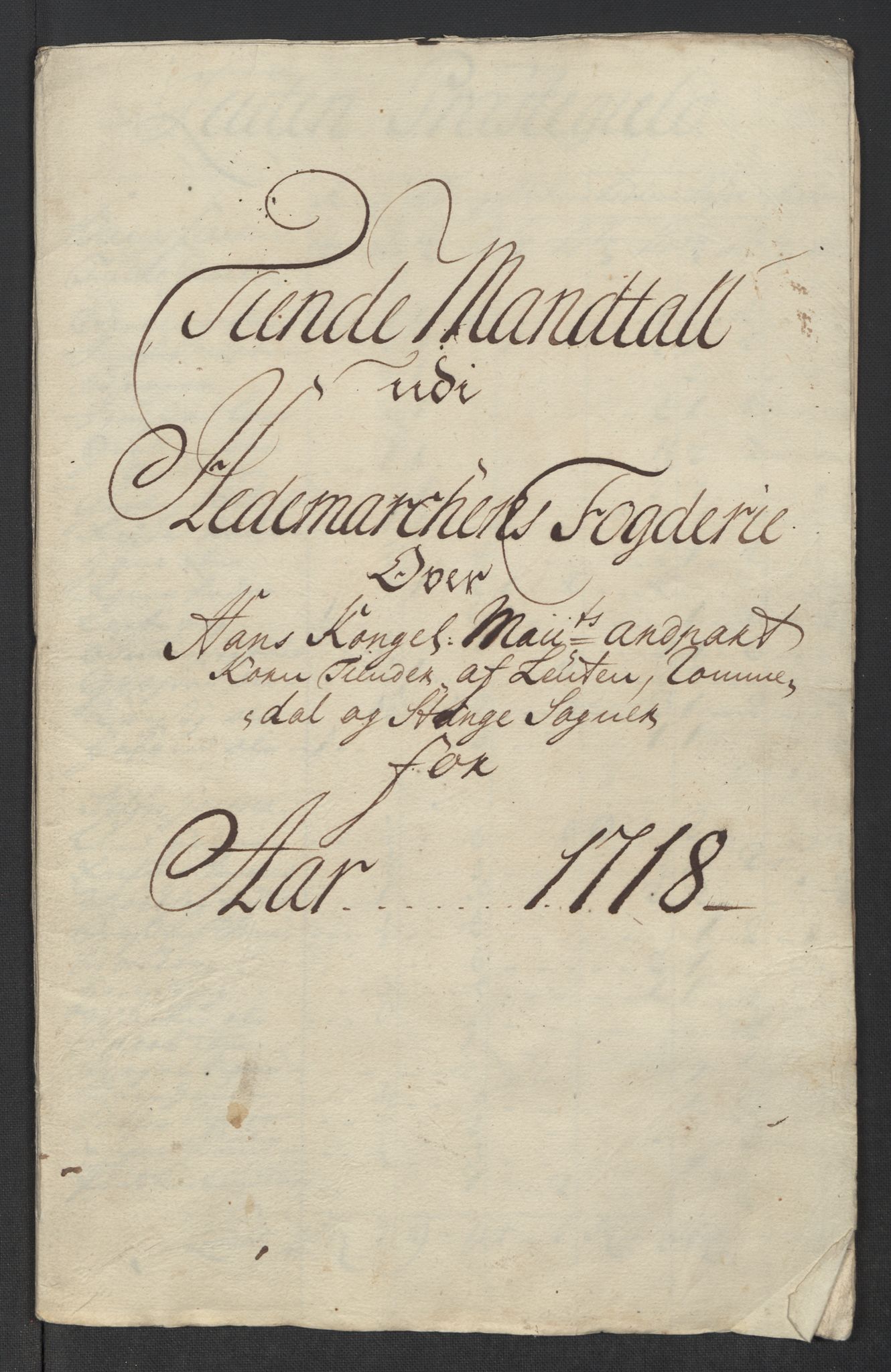 Rentekammeret inntil 1814, Reviderte regnskaper, Fogderegnskap, RA/EA-4092/R16/L1057: Fogderegnskap Hedmark, 1718, s. 231
