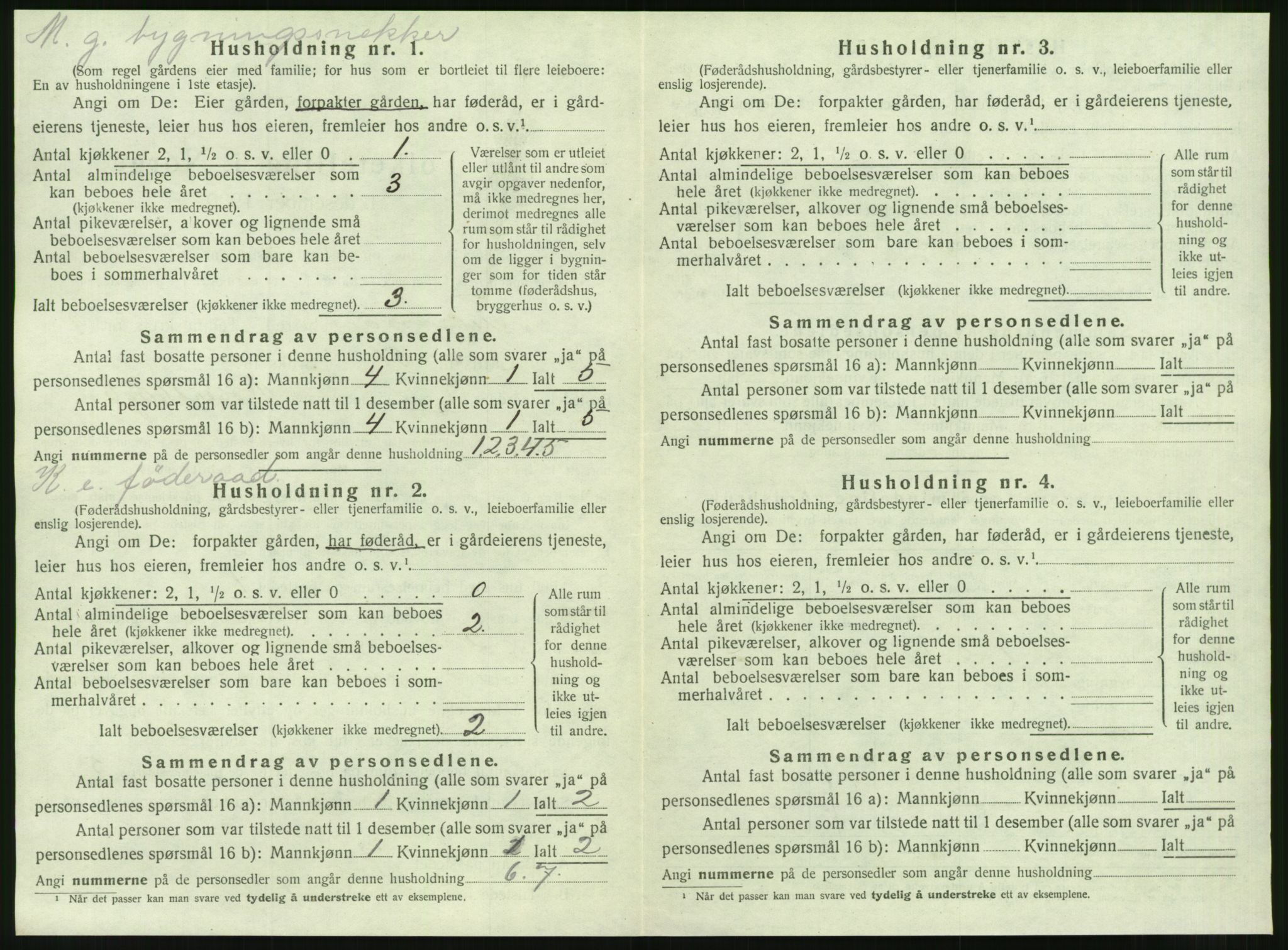 SAT, Folketelling 1920 for 1572 Tustna herred, 1920, s. 586