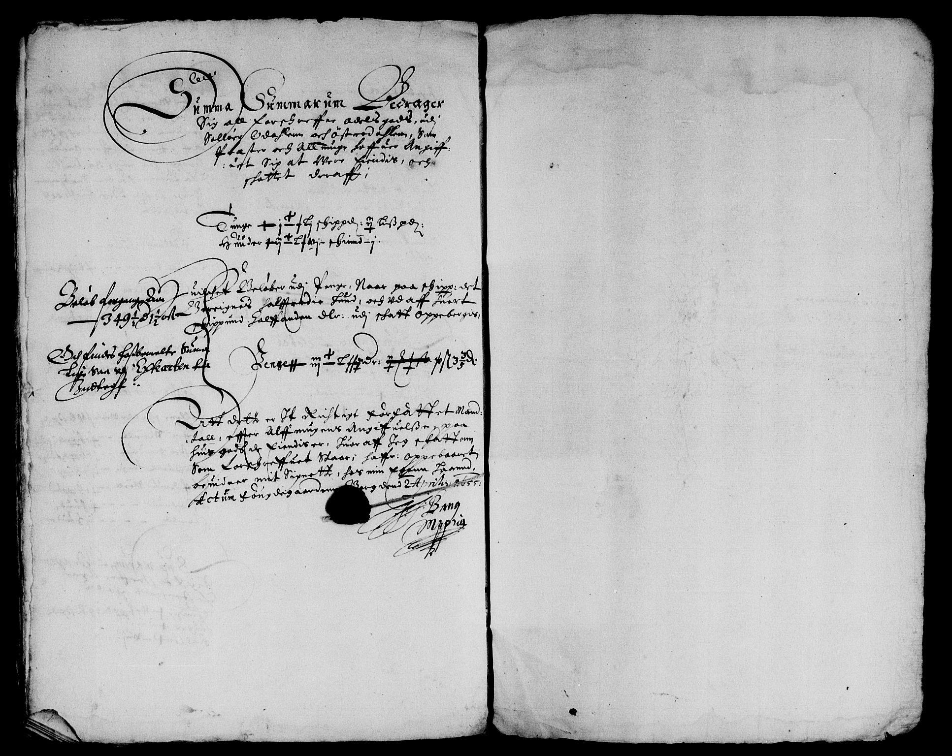 Rentekammeret inntil 1814, Reviderte regnskaper, Lensregnskaper, RA/EA-5023/R/Rb/Rba/L0223: Akershus len, 1653-1655