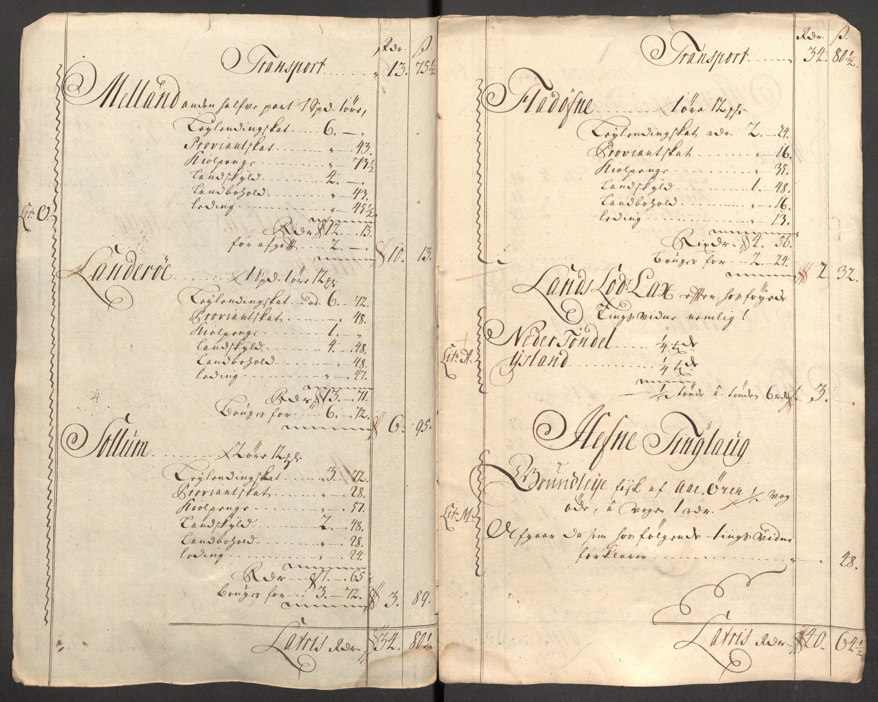 Rentekammeret inntil 1814, Reviderte regnskaper, Fogderegnskap, AV/RA-EA-4092/R57/L3858: Fogderegnskap Fosen, 1708-1709, s. 378
