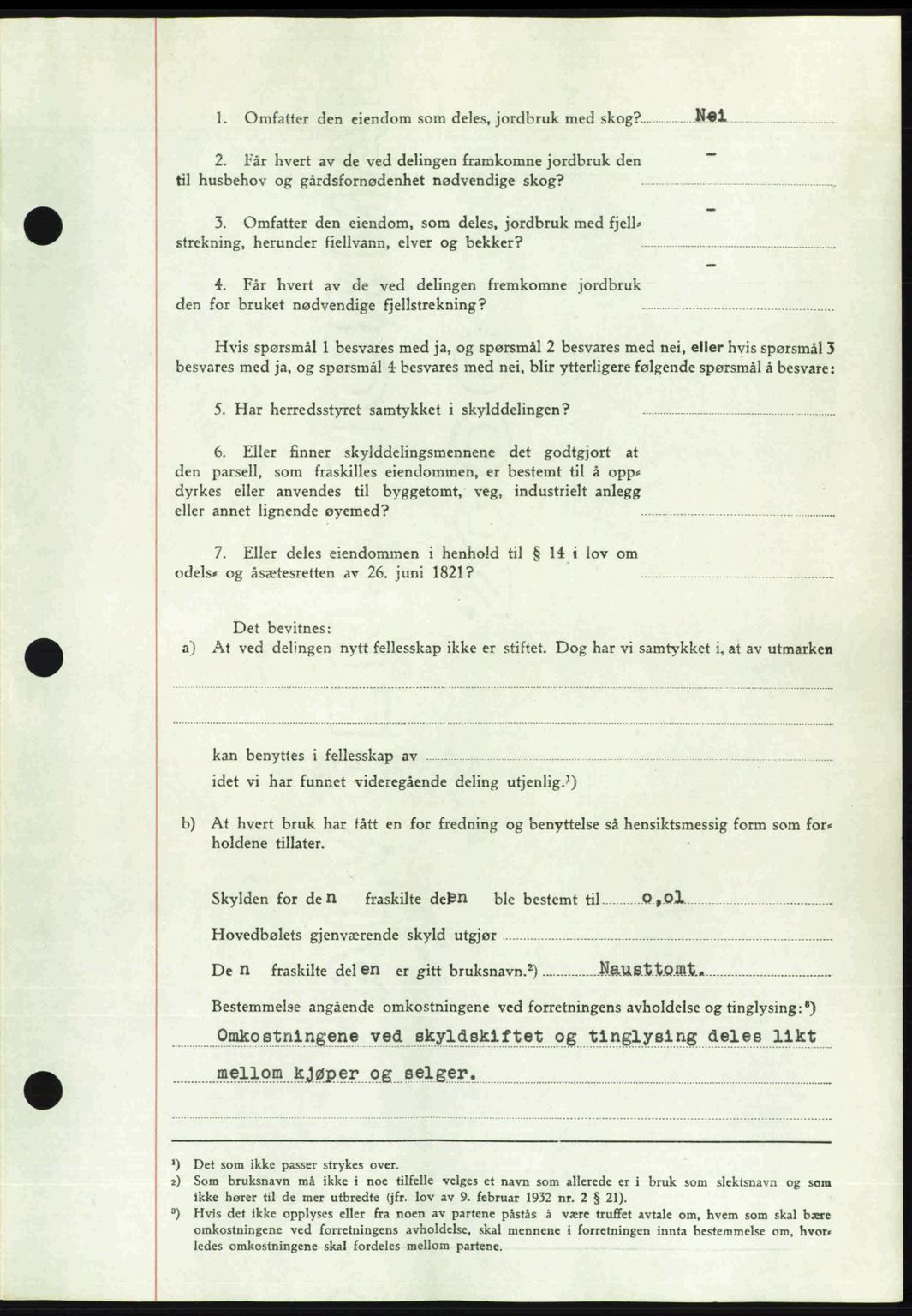 Romsdal sorenskriveri, AV/SAT-A-4149/1/2/2C: Pantebok nr. A22, 1947-1947, Dagboknr: 44/1947