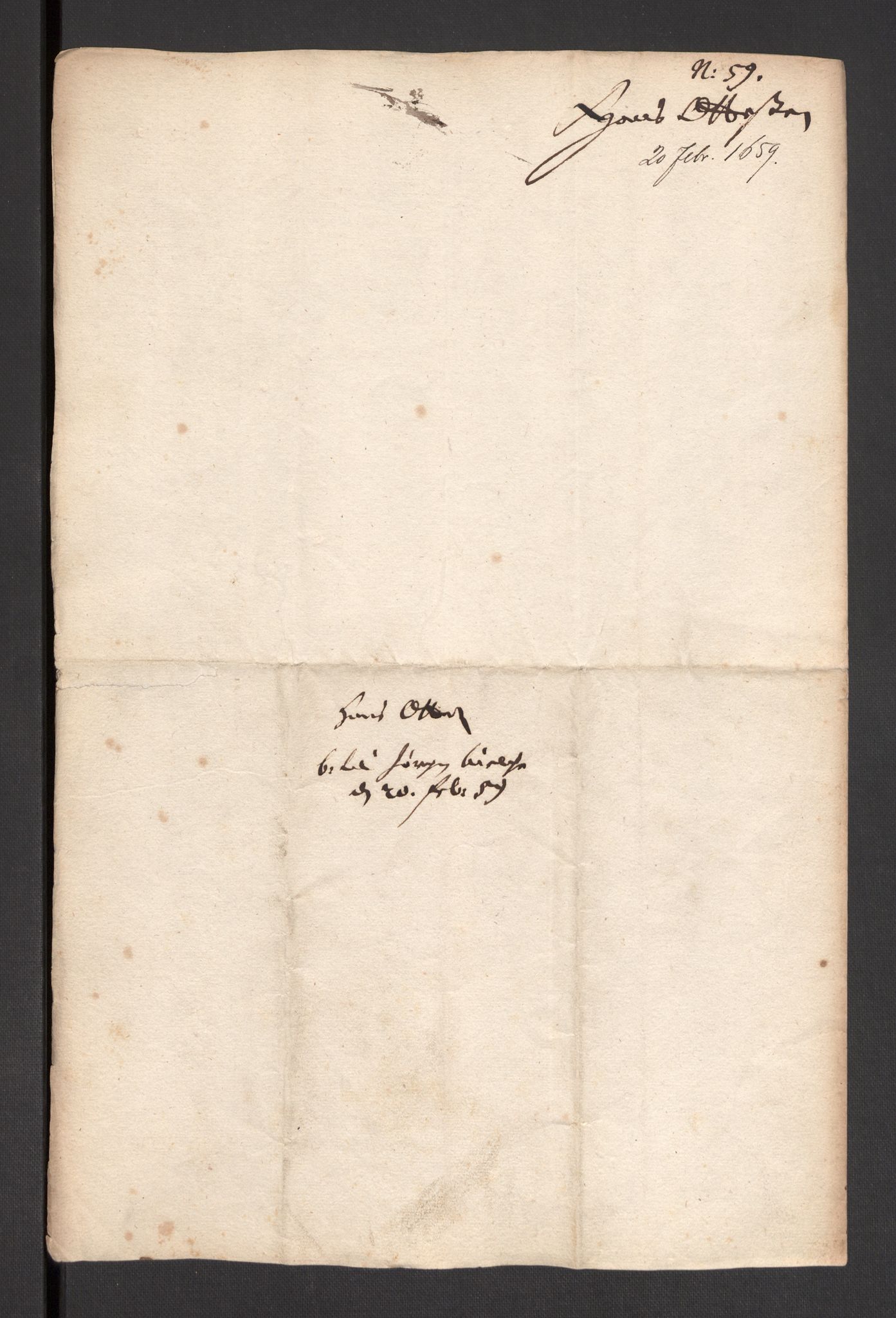 Danske Kanselli 1572-1799, AV/RA-EA-3023/F/Fc/Fcc/Fcca/L0019: Norske innlegg 1572-1799, 1658-1660, s. 240