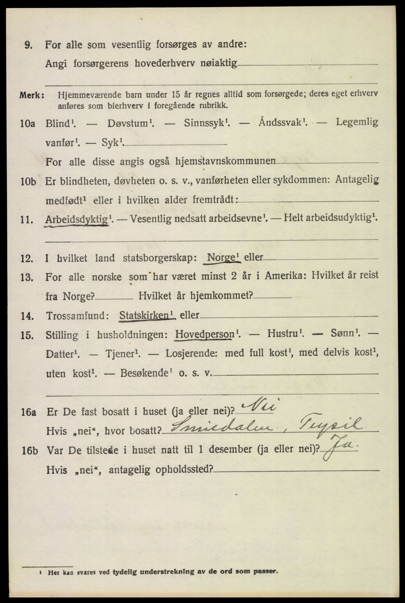 SAH, Folketelling 1920 for 0428 Trysil herred, 1920, s. 8746