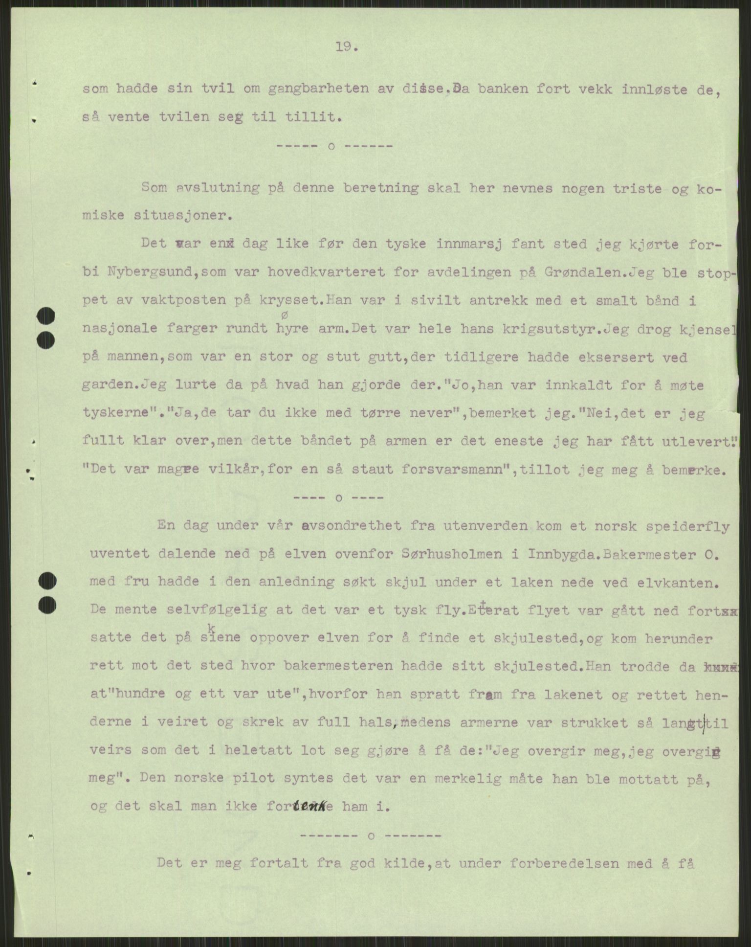 Forsvaret, Forsvarets krigshistoriske avdeling, RA/RAFA-2017/Y/Ya/L0013: II-C-11-31 - Fylkesmenn.  Rapporter om krigsbegivenhetene 1940., 1940, s. 1008