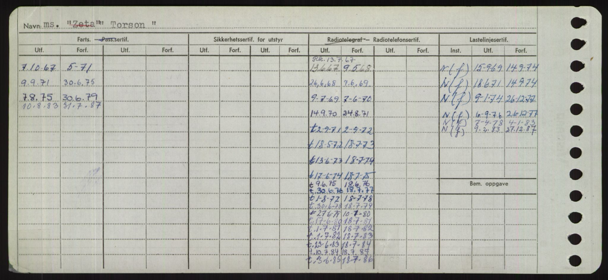 Sjøfartsdirektoratet med forløpere, Skipsmålingen, RA/S-1627/H/Hd/L0039: Fartøy, Ti-Tø, s. 376