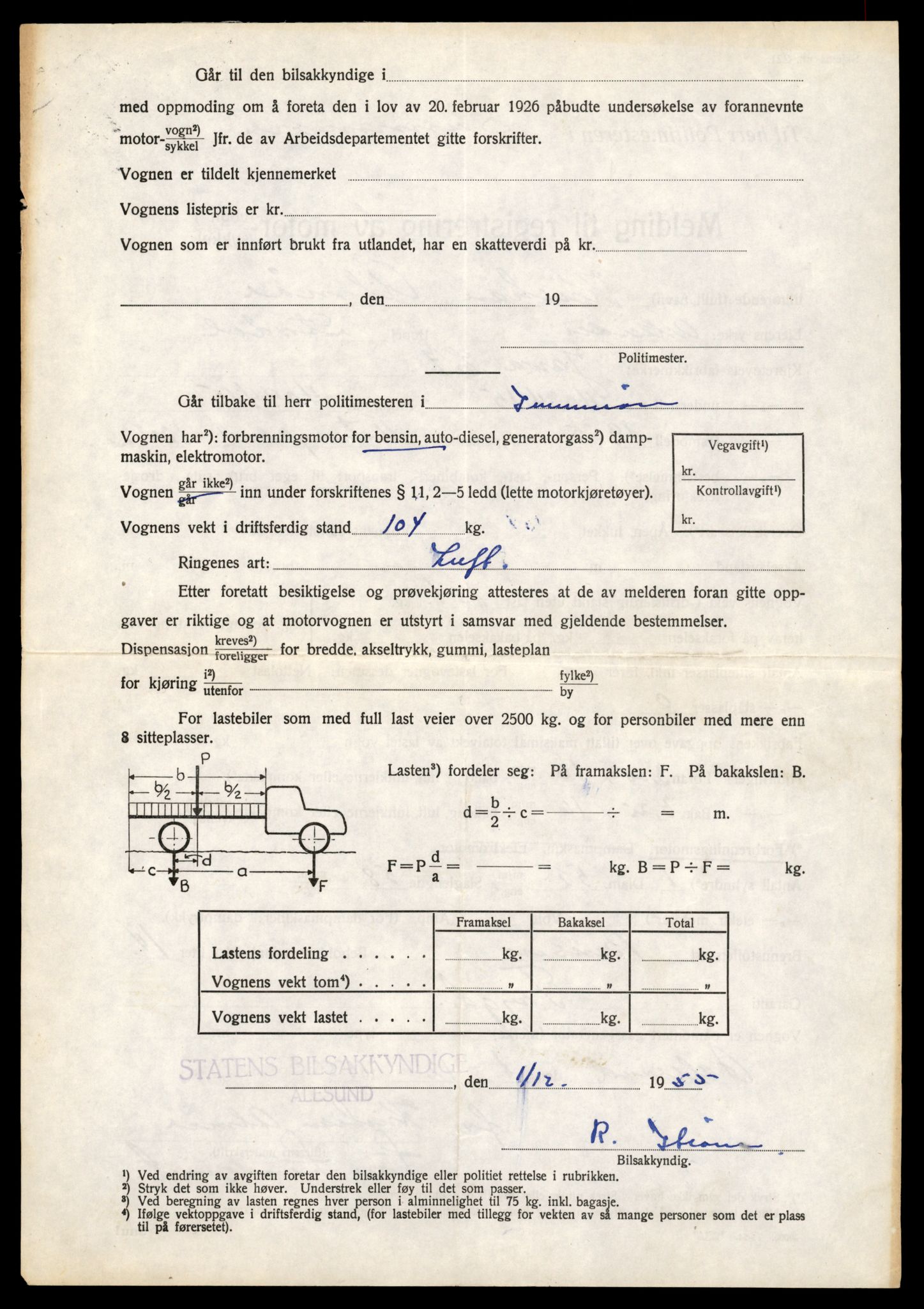 Møre og Romsdal vegkontor - Ålesund trafikkstasjon, AV/SAT-A-4099/F/Fe/L0039: Registreringskort for kjøretøy T 13361 - T 13530, 1927-1998, s. 1290