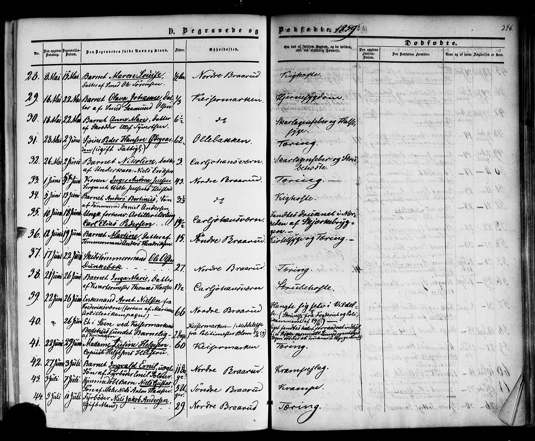 Horten kirkebøker, AV/SAKO-A-348/F/Fa/L0001: Ministerialbok nr. 1, 1855-1871, s. 346