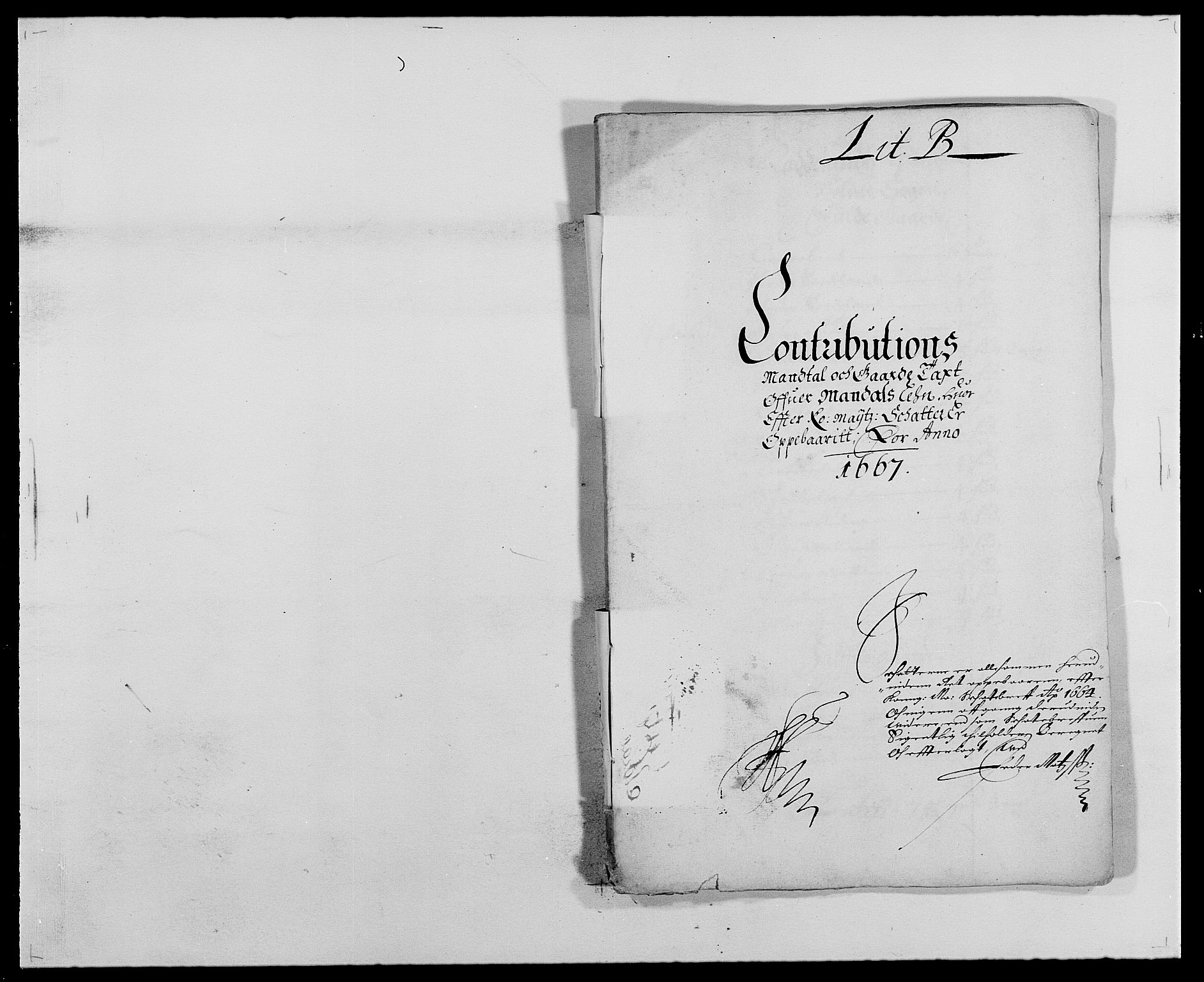 Rentekammeret inntil 1814, Reviderte regnskaper, Fogderegnskap, AV/RA-EA-4092/R42/L2538: Mandal fogderi, 1667-1670, s. 7