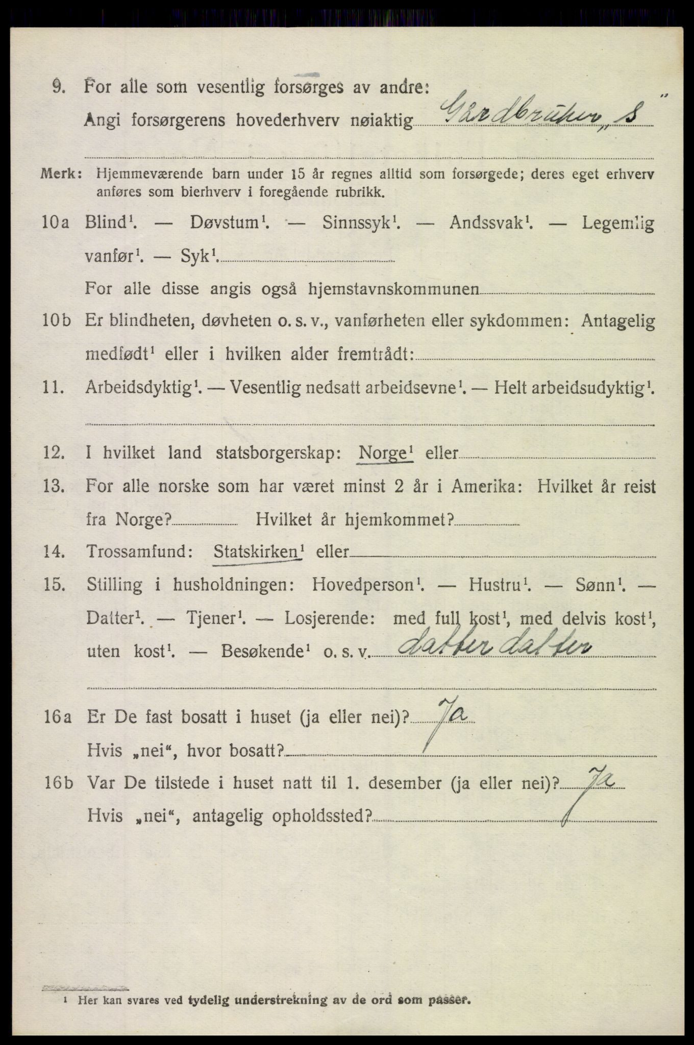 SAH, Folketelling 1920 for 0540 Sør-Aurdal herred, 1920, s. 7472