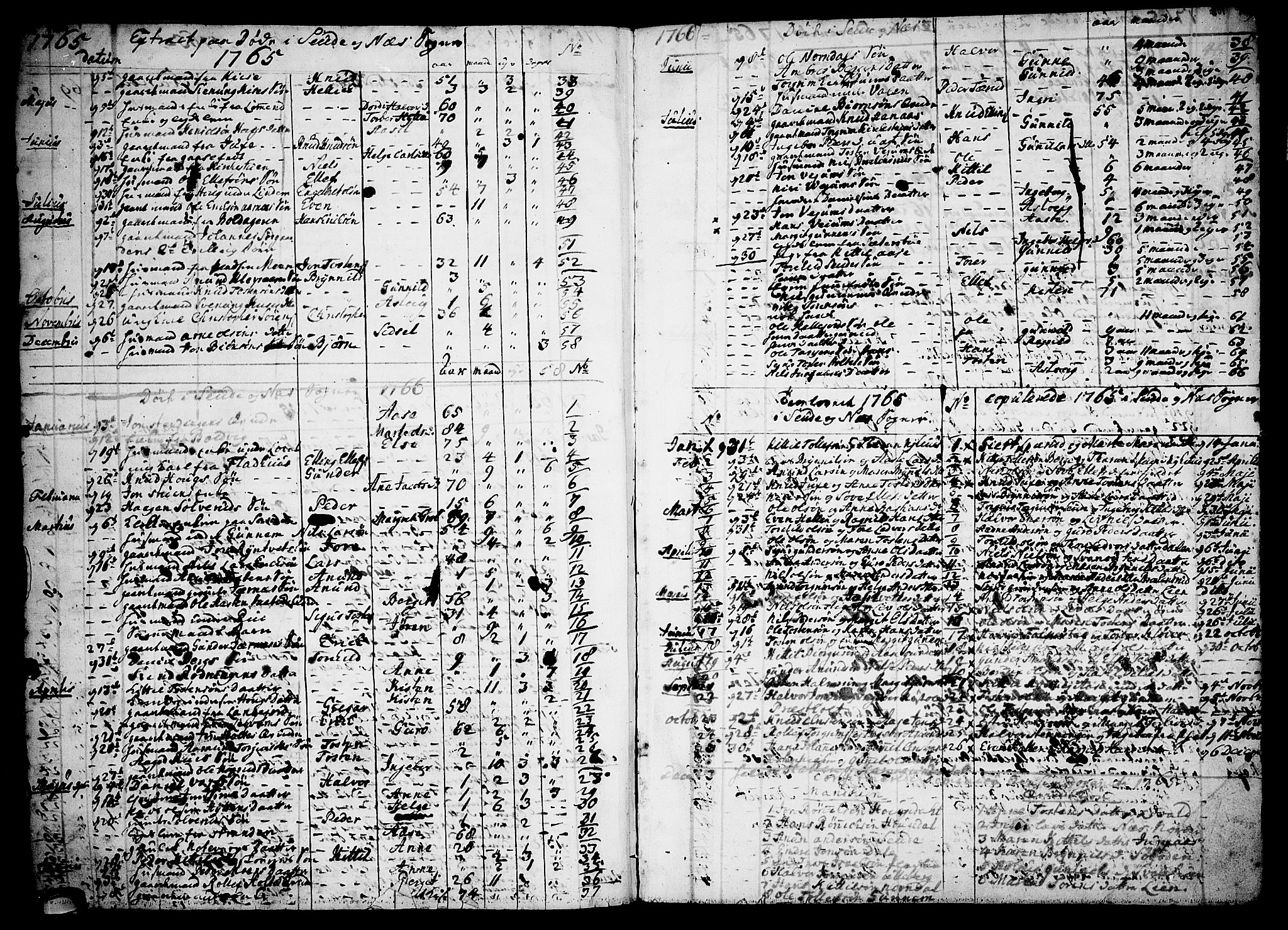 Sauherad kirkebøker, SAKO/A-298/F/Fa/L0003: Ministerialbok nr. I 3, 1722-1766, s. 158-159