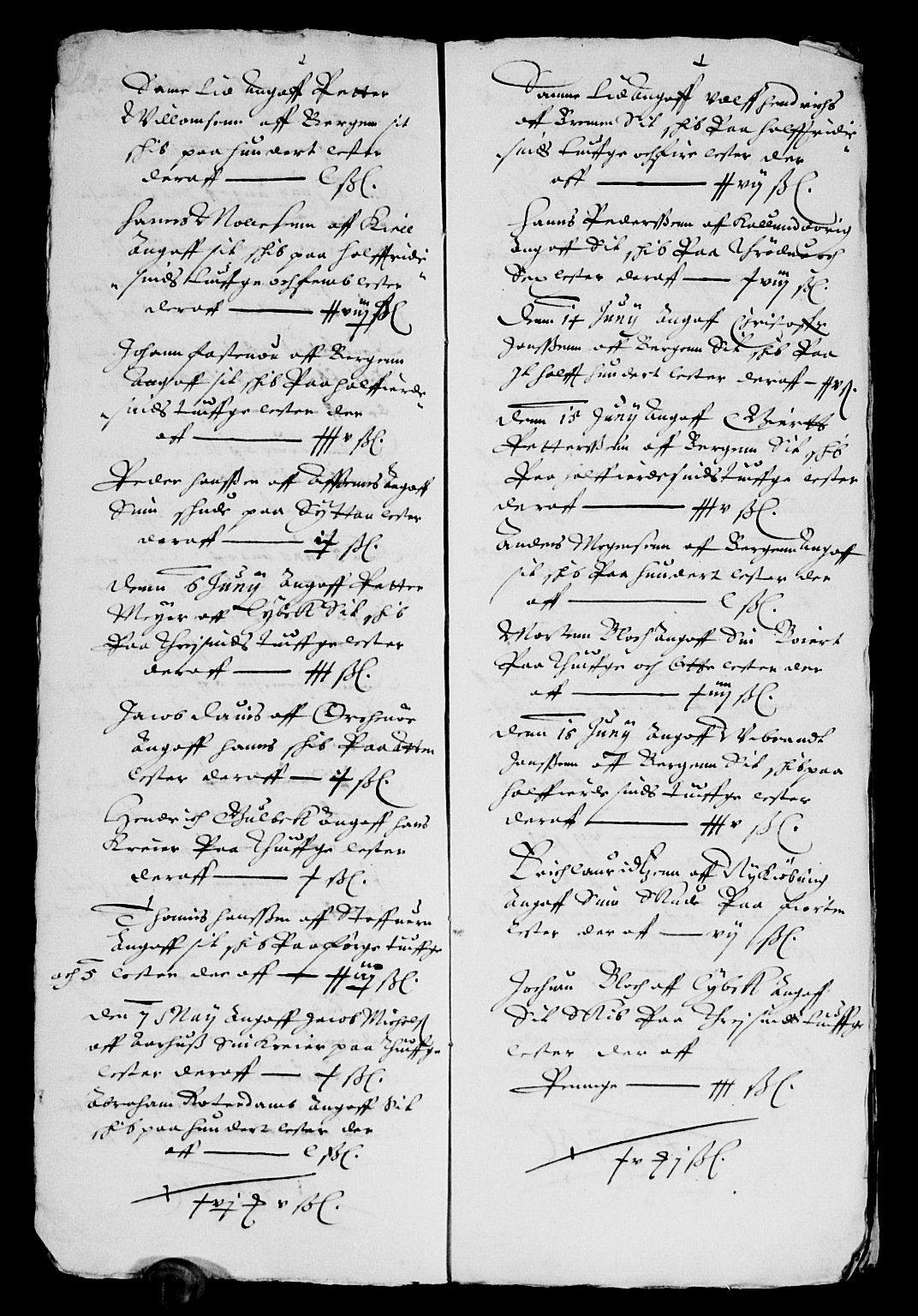 Rentekammeret inntil 1814, Reviderte regnskaper, Lensregnskaper, AV/RA-EA-5023/R/Rb/Rbt/L0064: Bergenhus len, 1633-1634