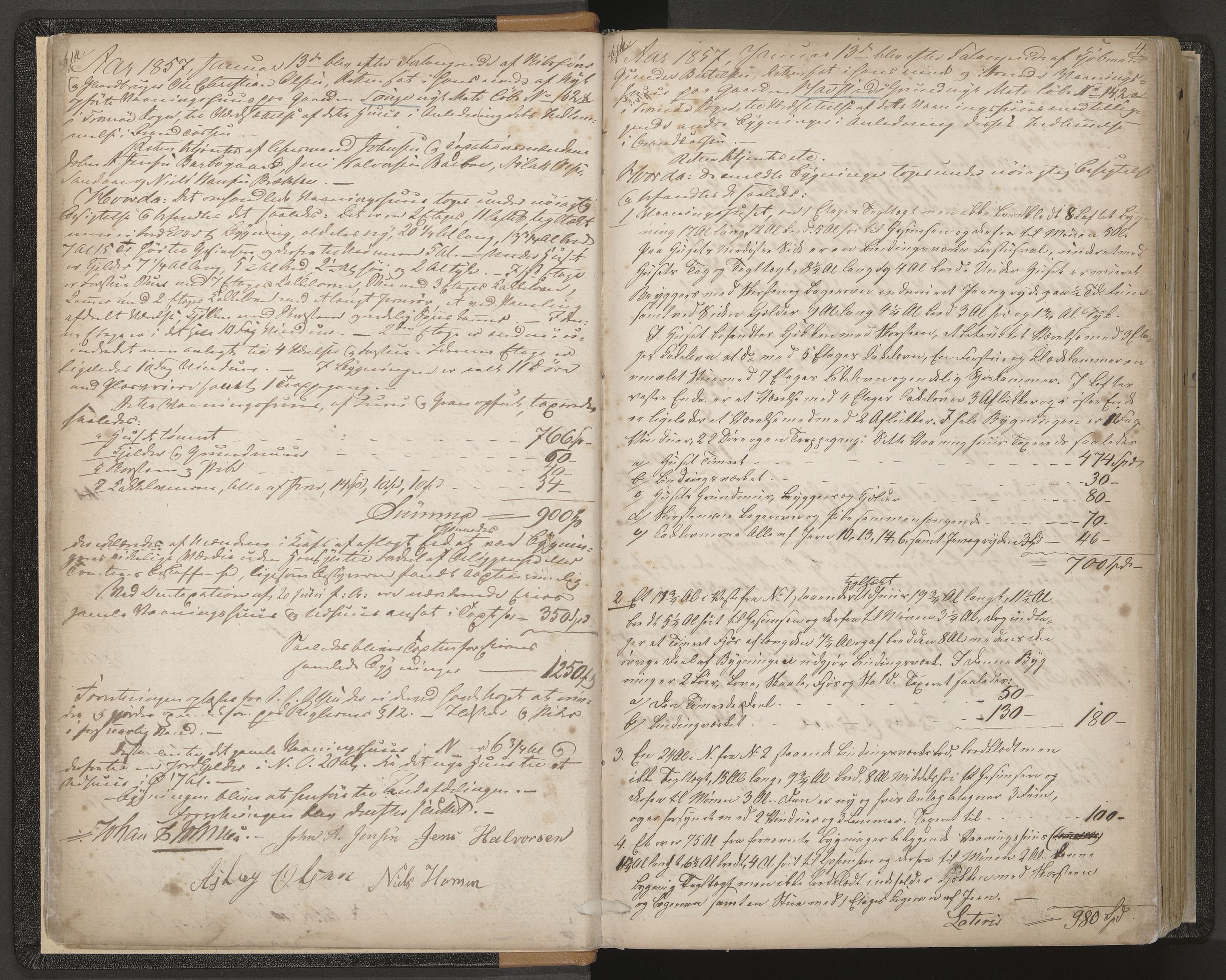 Norges Brannkasse Tromøy, AV/SAK-2241-0049/F/Fa/L0002: Branntakstprotokoll nr. 1a med løst gårdsnavnregister, 1856-1879