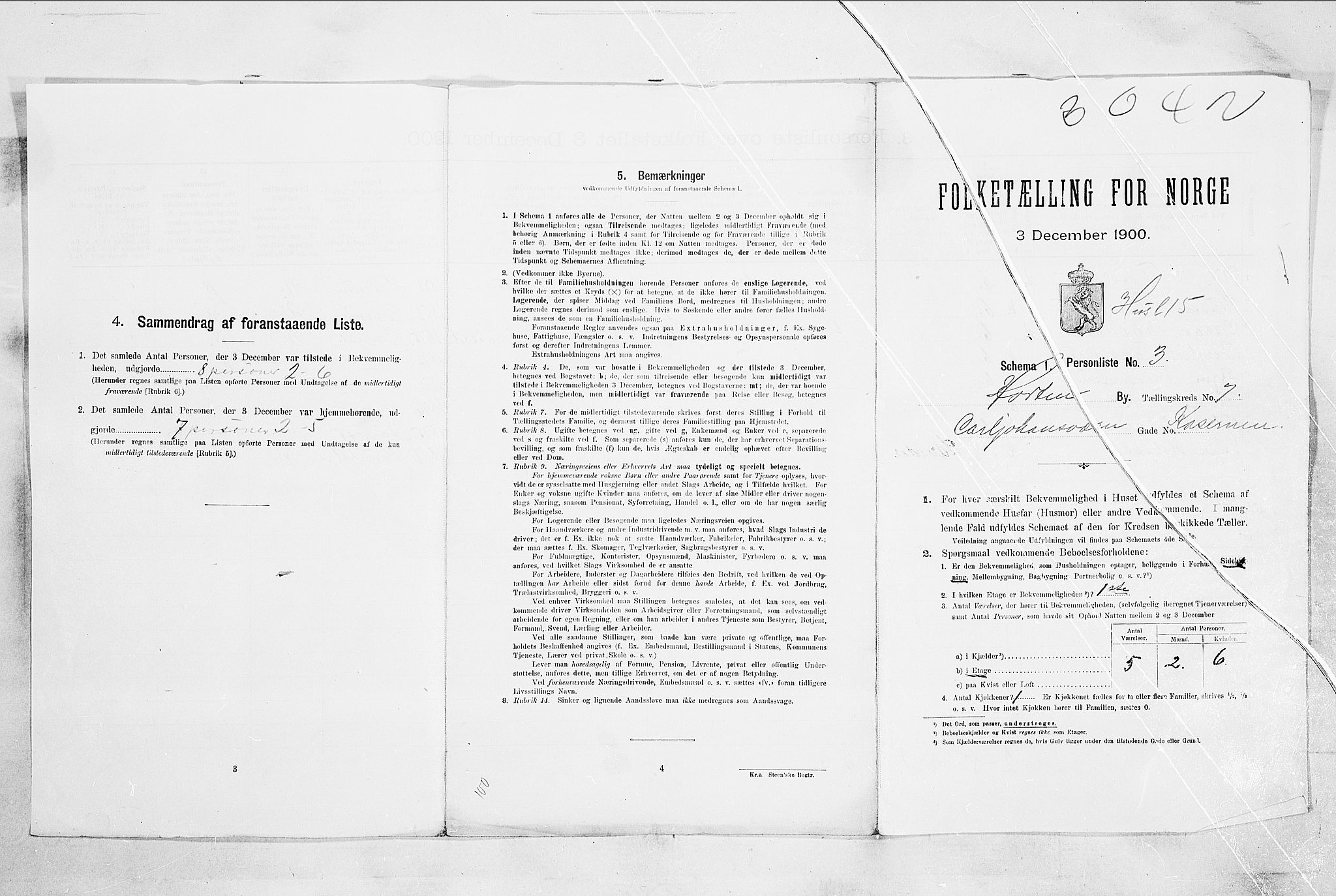 RA, Folketelling 1900 for 0703 Horten ladested, 1900, s. 4981